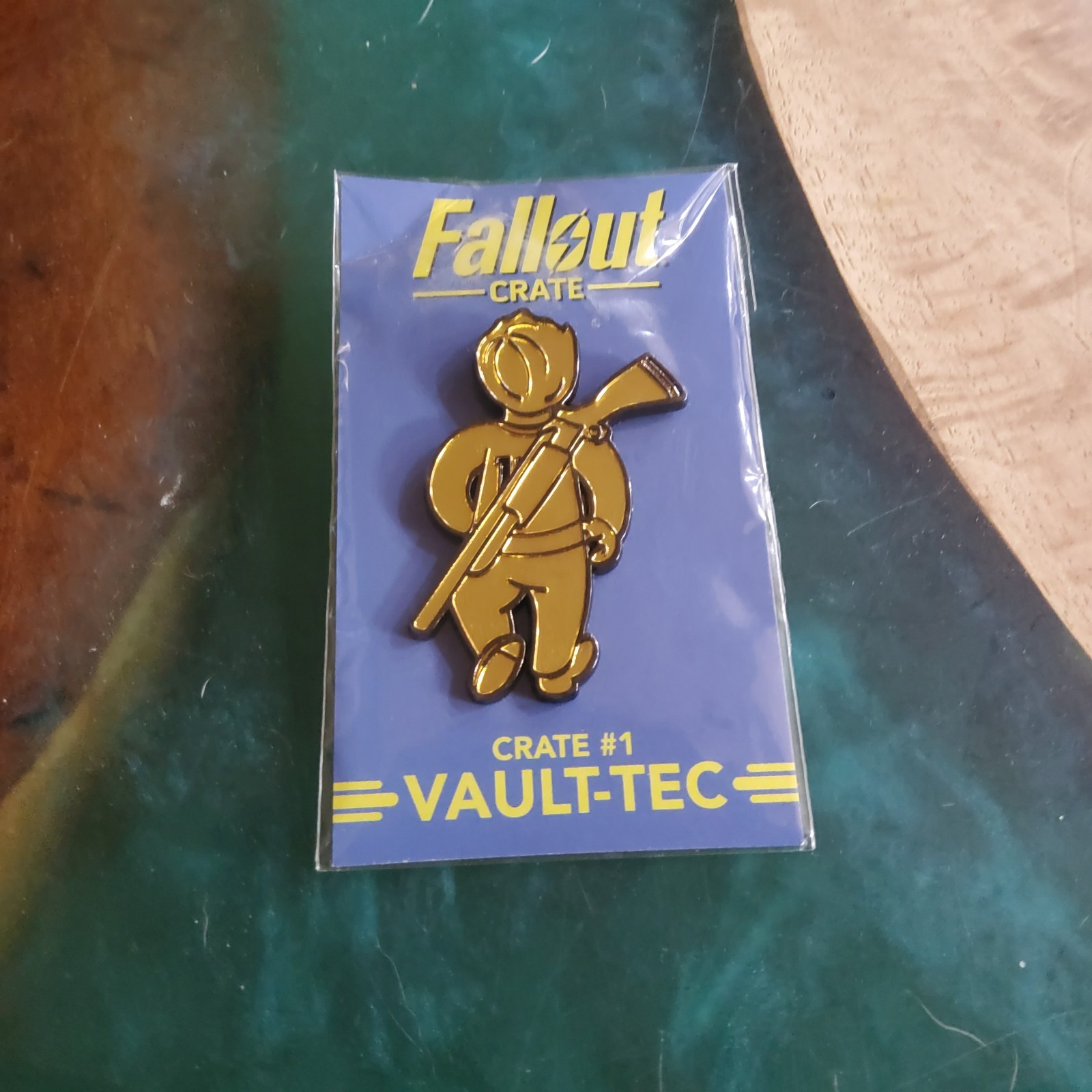 Fallout Loot Crate Perk Pin Crat One Rare Exclusive