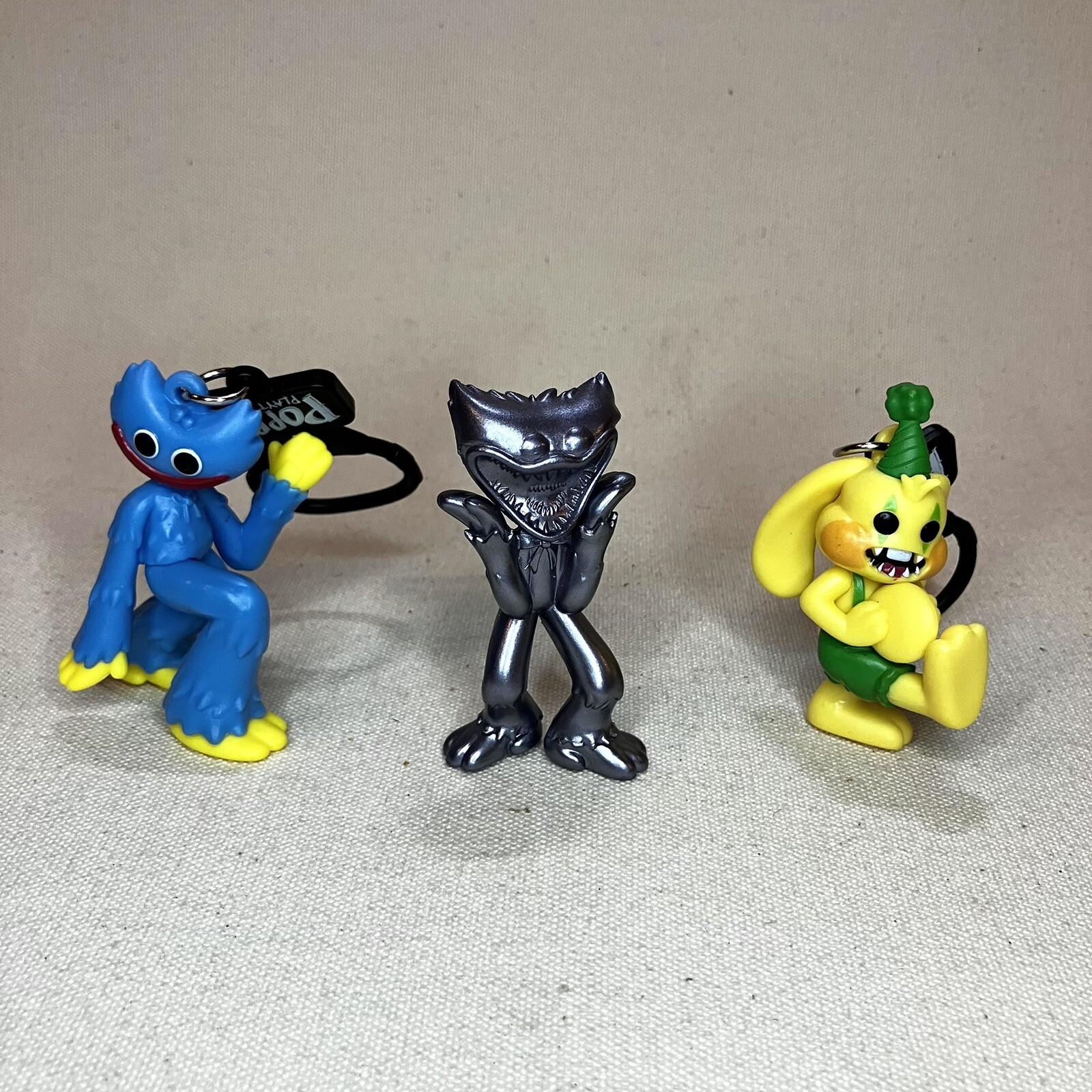 Poppy Playtime Collector Clips 2022 Phat Mojo Mini figure & Keychain Lot
