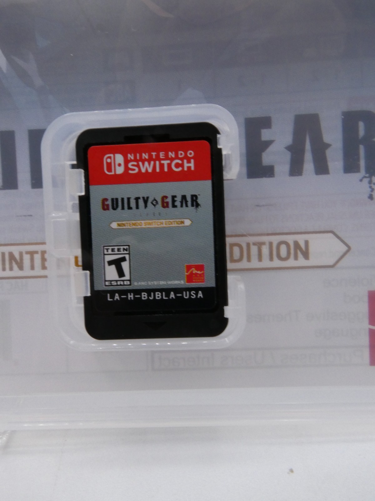 Guilty Gear-Strive – Nintendo Switch Game in Case Used Tested US Version