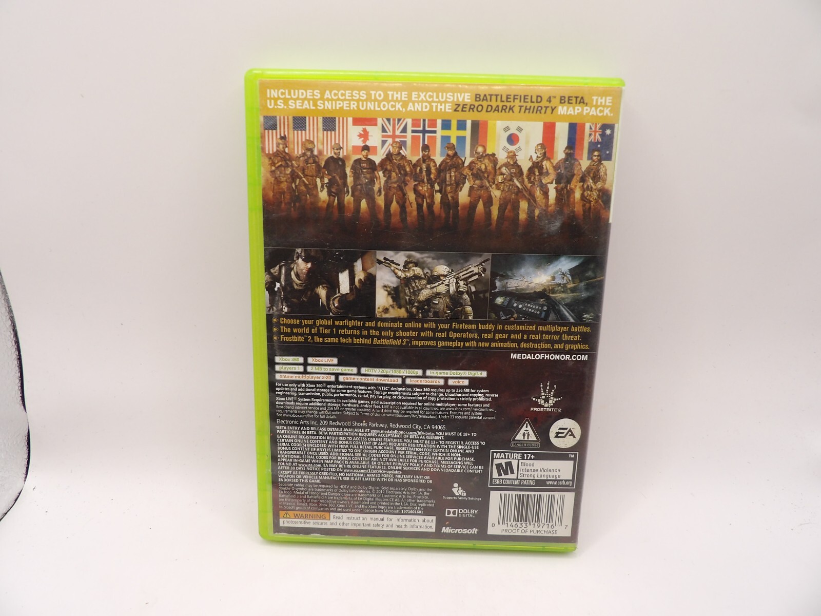 Medal of Honor War Fighter – Microsoft Xbox 360