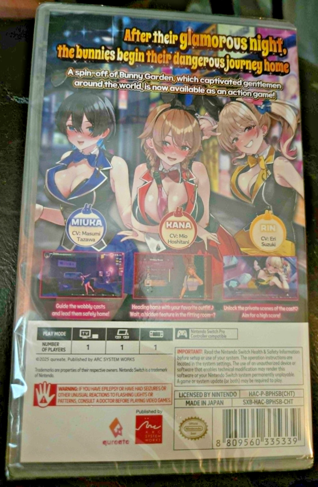 Merry Bunny Garden (Asian Import-Multi Language) – Nintendo Switch – New Sealed