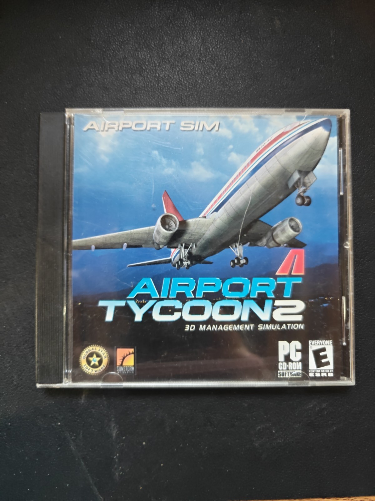 AIRPORT TYCOON 2 3D MANAGEMENT SIMULATION PC CDROM GLOBAL STAR SOFTWARE 2003