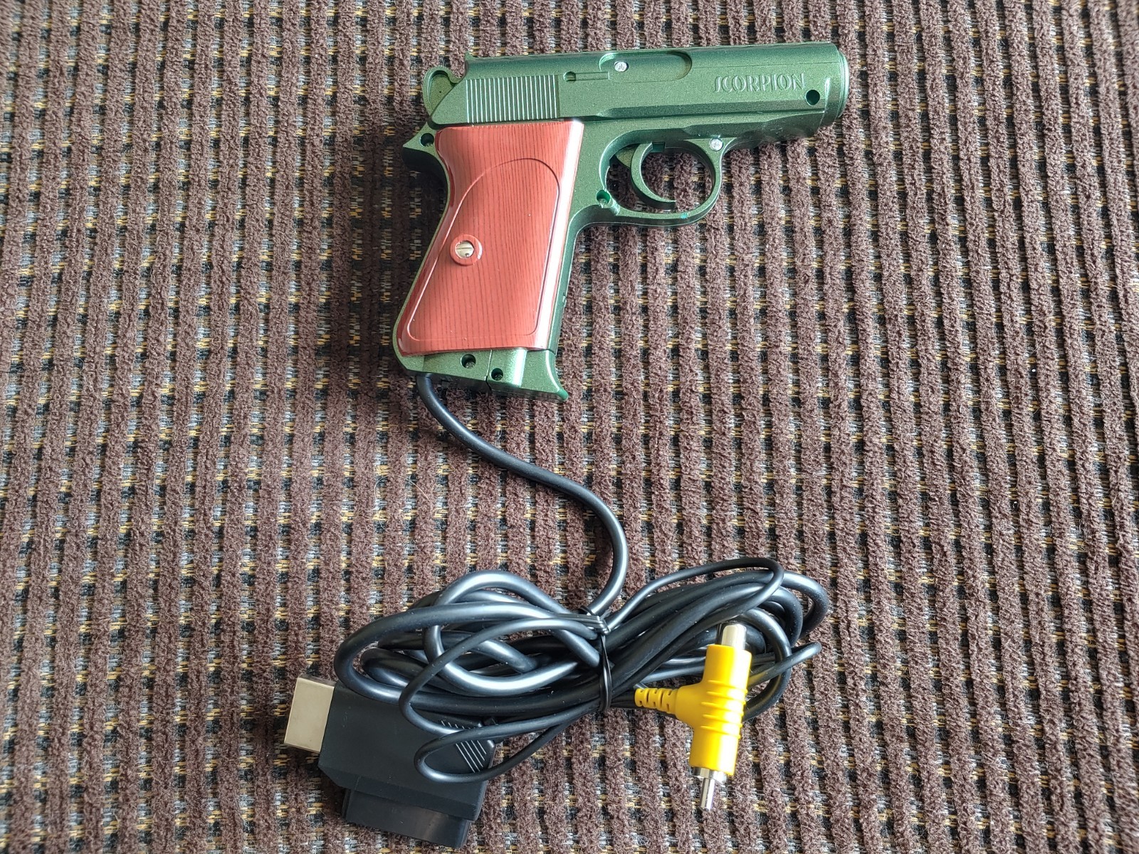 Scorpion Playstation PS1 PS2 Sega Saturn Green Light Gun Tested RARE