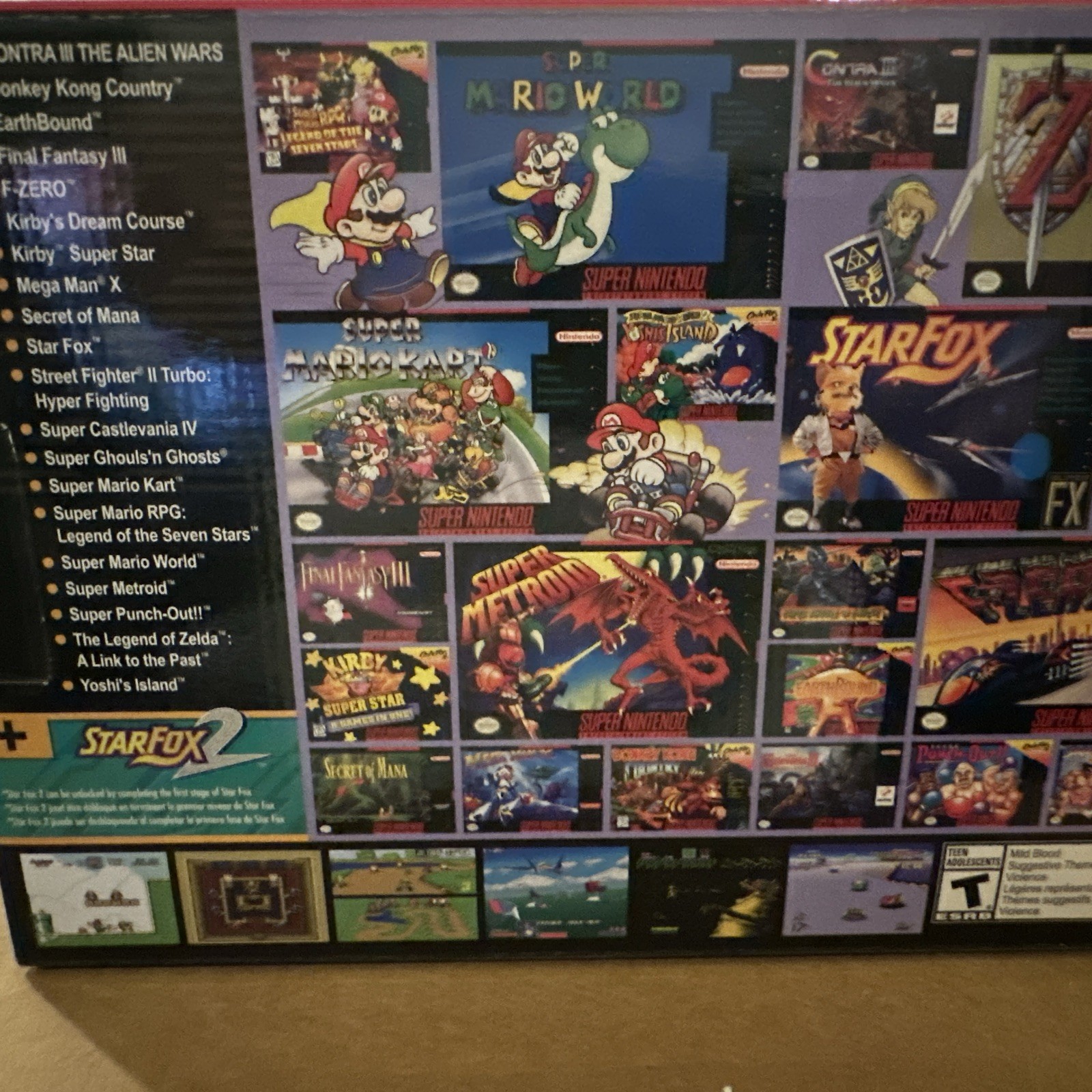 Super Nintendo Entertainment System SNES Classic Mini Edition NEW in box
