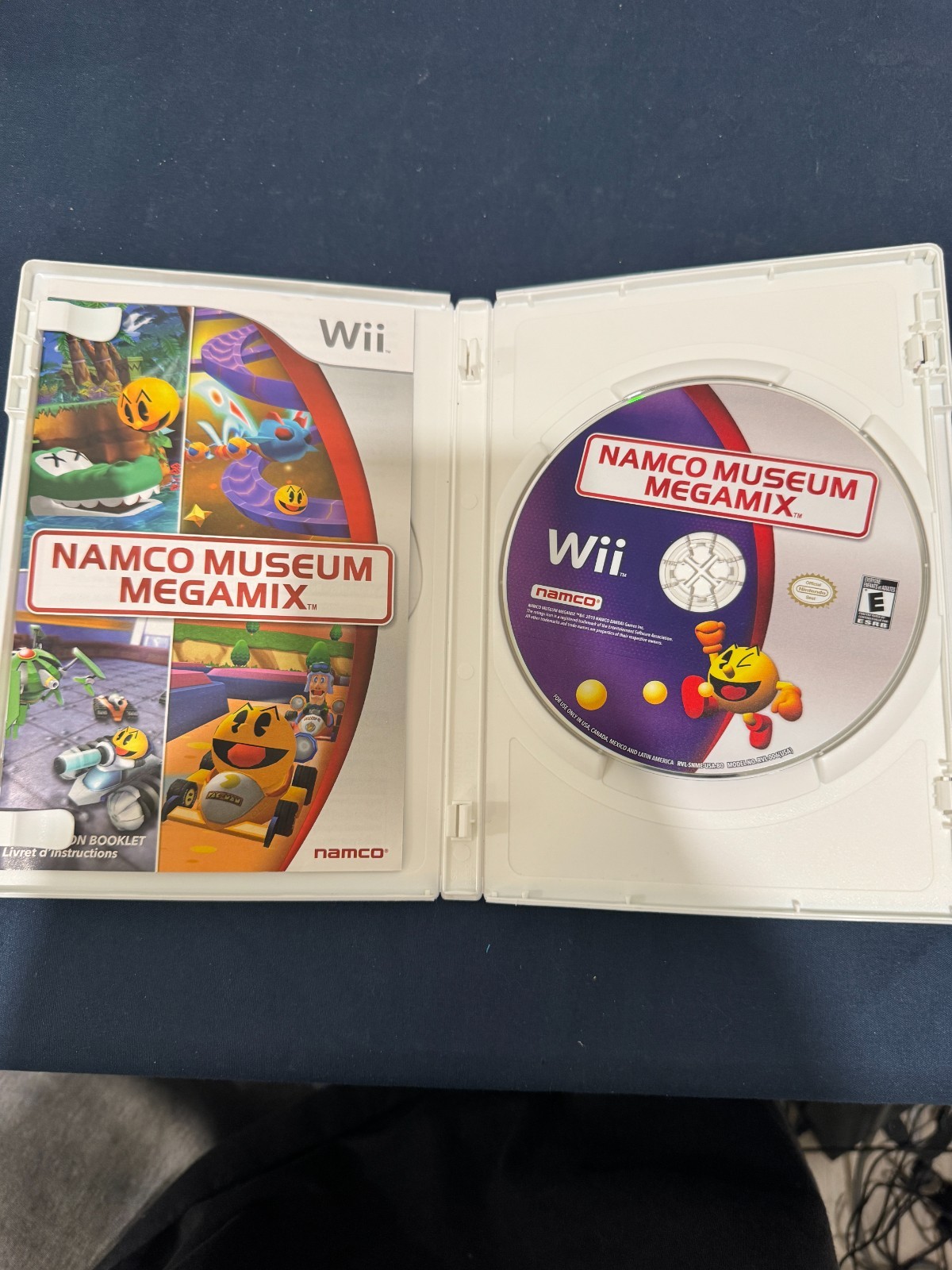 Namco Museum Megamix (Nintendo Wii, 2010) – COMPLETE, TESTED