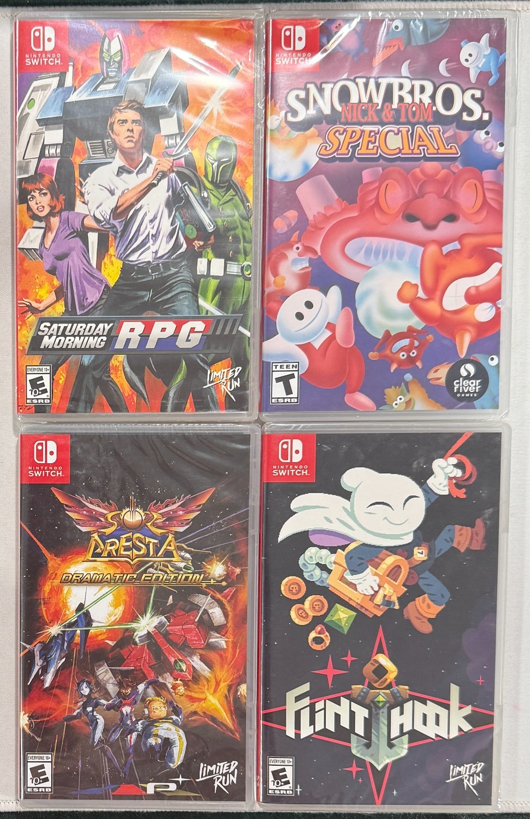 Limited Run – 5 New Games Lot – Quake, Flinthook, Saturday Morning RPG, and more