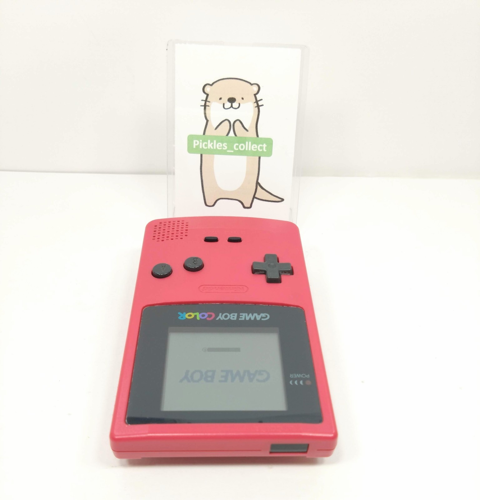Nintendo CGB-001 Game Boy Color Red Console only Tested GB GBC 0506F