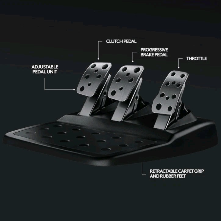 New Logitech G29 Driving Force Racing Wheel & Pedals for PS5 PS4 PC Mac