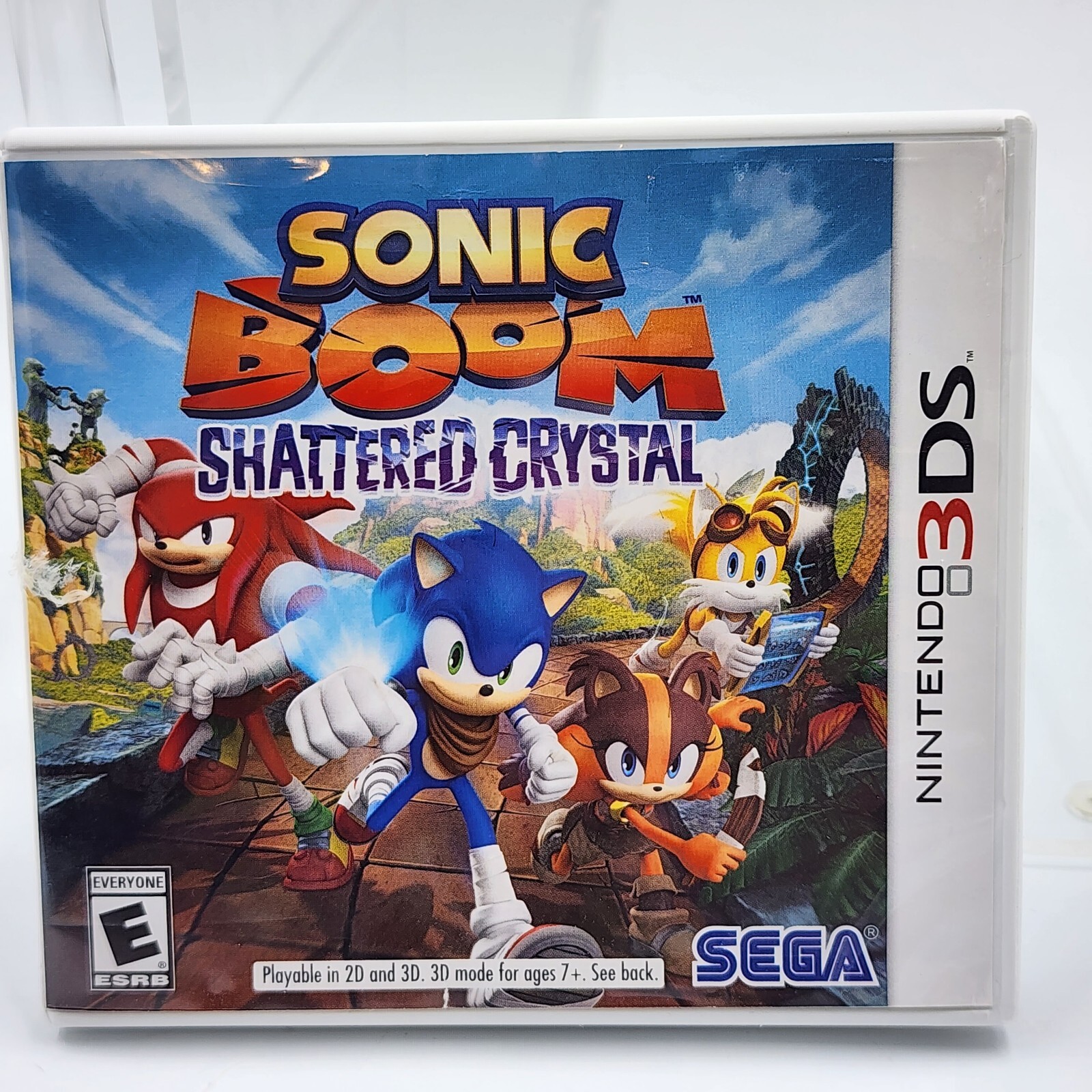 Sonic Boom Shattered Crystal Super CIB Mario Maker Loose Nintendo 3DS Tested