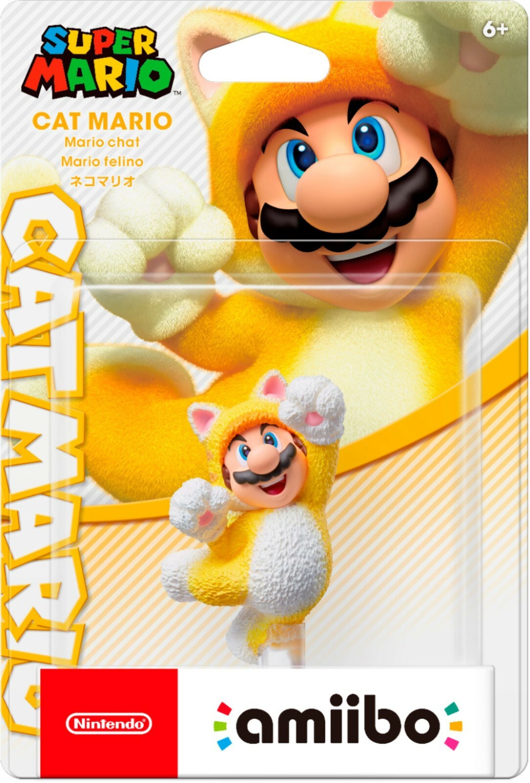 Cat Mario amiibo Nintendo Switch Super Mario Series – Bowser’s fury – ship asap