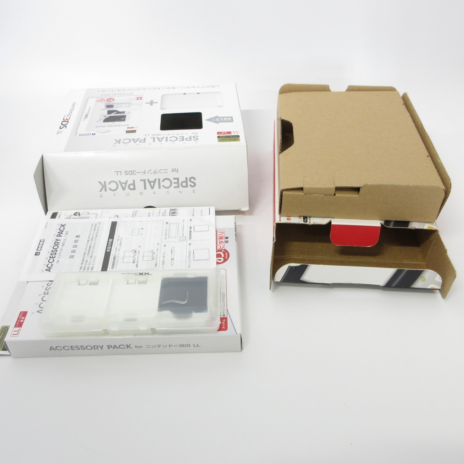 【Excellent】Nintendo 3DS LL XL Red x Black Console Japanese Edition #DEN2/0414/01