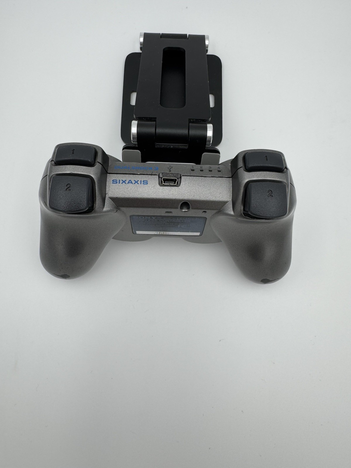 OEM Sony Playstation 3 / PS3 Gun Metal Grey Controller TESTED + RARE – CECHZC2U
