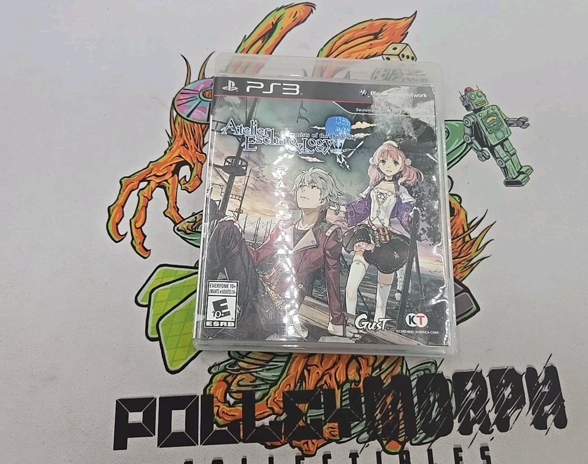 Atelier Escha & Logy: Alchemists of the Dusk Sky (Sony PlayStation 3, 2014) CIB