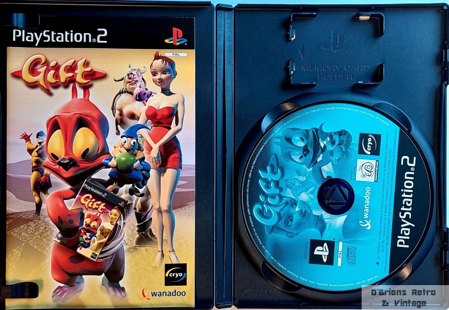 Gift (PlayStation 2, Cryo / Wanadoo) – Complete with Manual – PAL