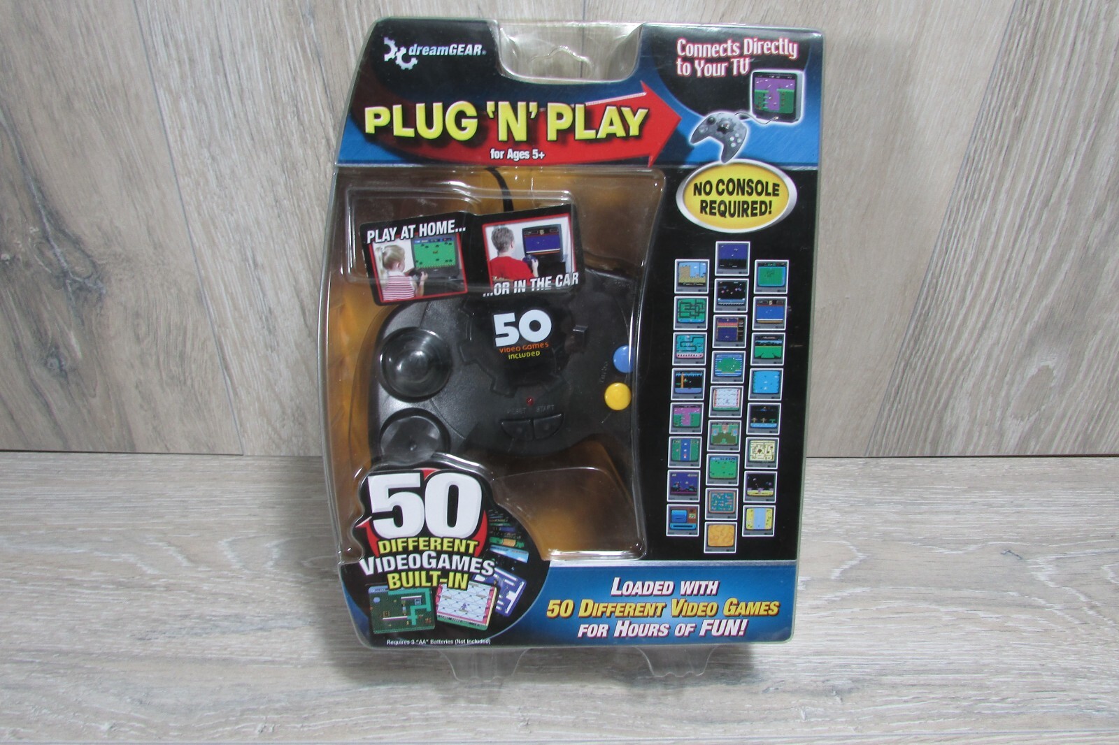 DreamGEAR Plug ‘N’ Play 50 Video Games Connect Directly to TV NEW