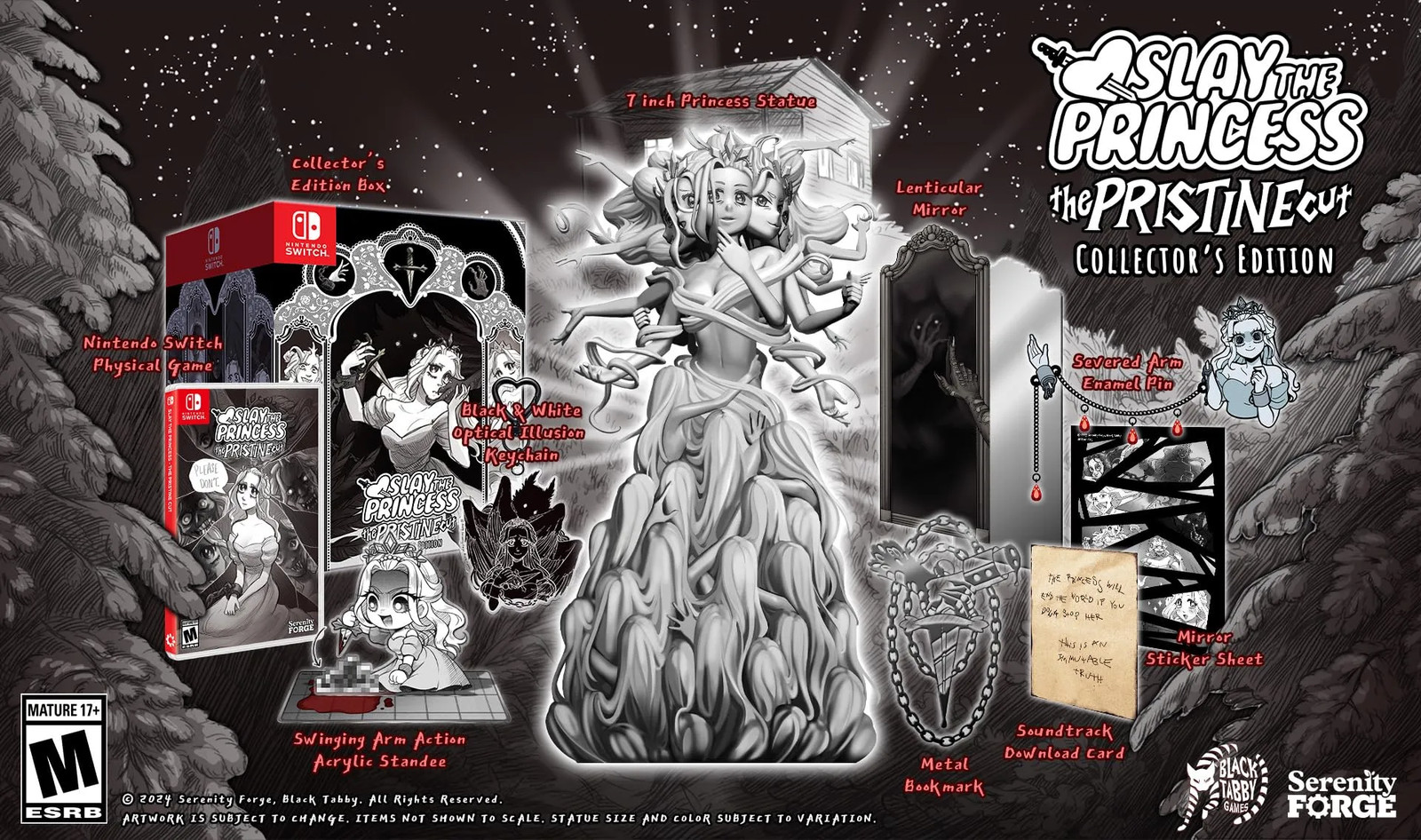 Serenity Forge SYFO94077SWI Slay the Princess Pristine Cut Collector’s Edition