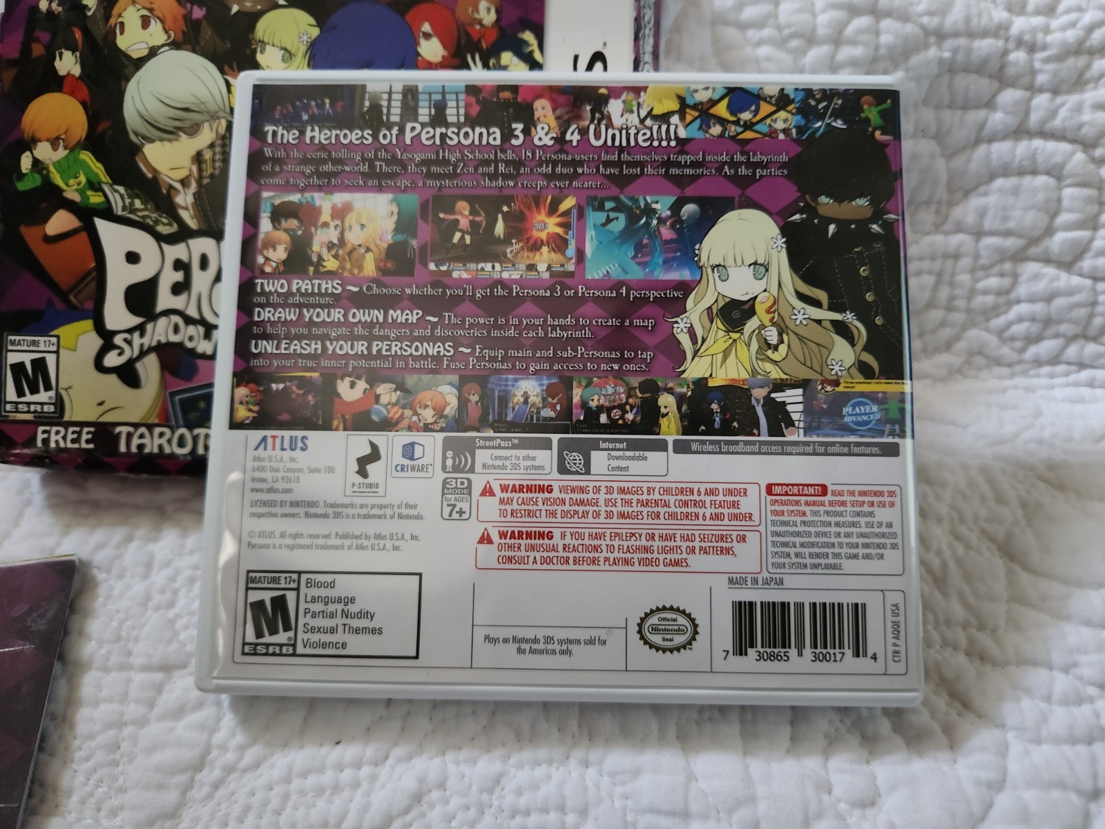 Persona Q: Shadow of the Labyrinth Collector’s Edition (Art Book + Sound Track)