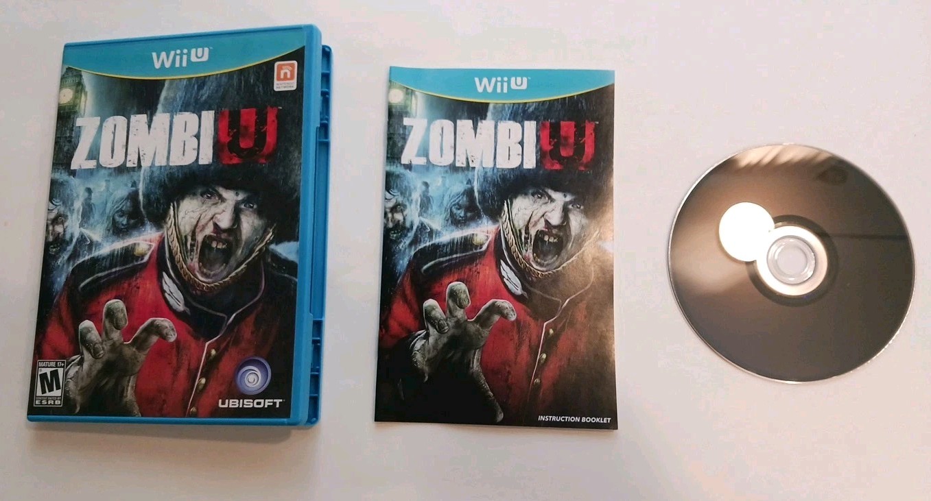 ZombiU (Nintendo Wii U, 2012) Zombi U Complete With Manual Mint Disc