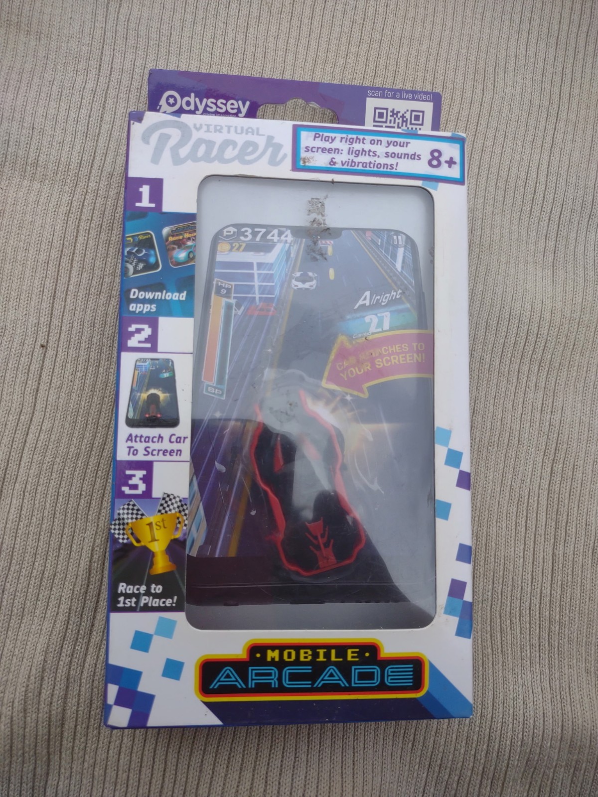 Odyssey Mobile Arcade Virtual Racer App-Controlled Racing Controller NEW