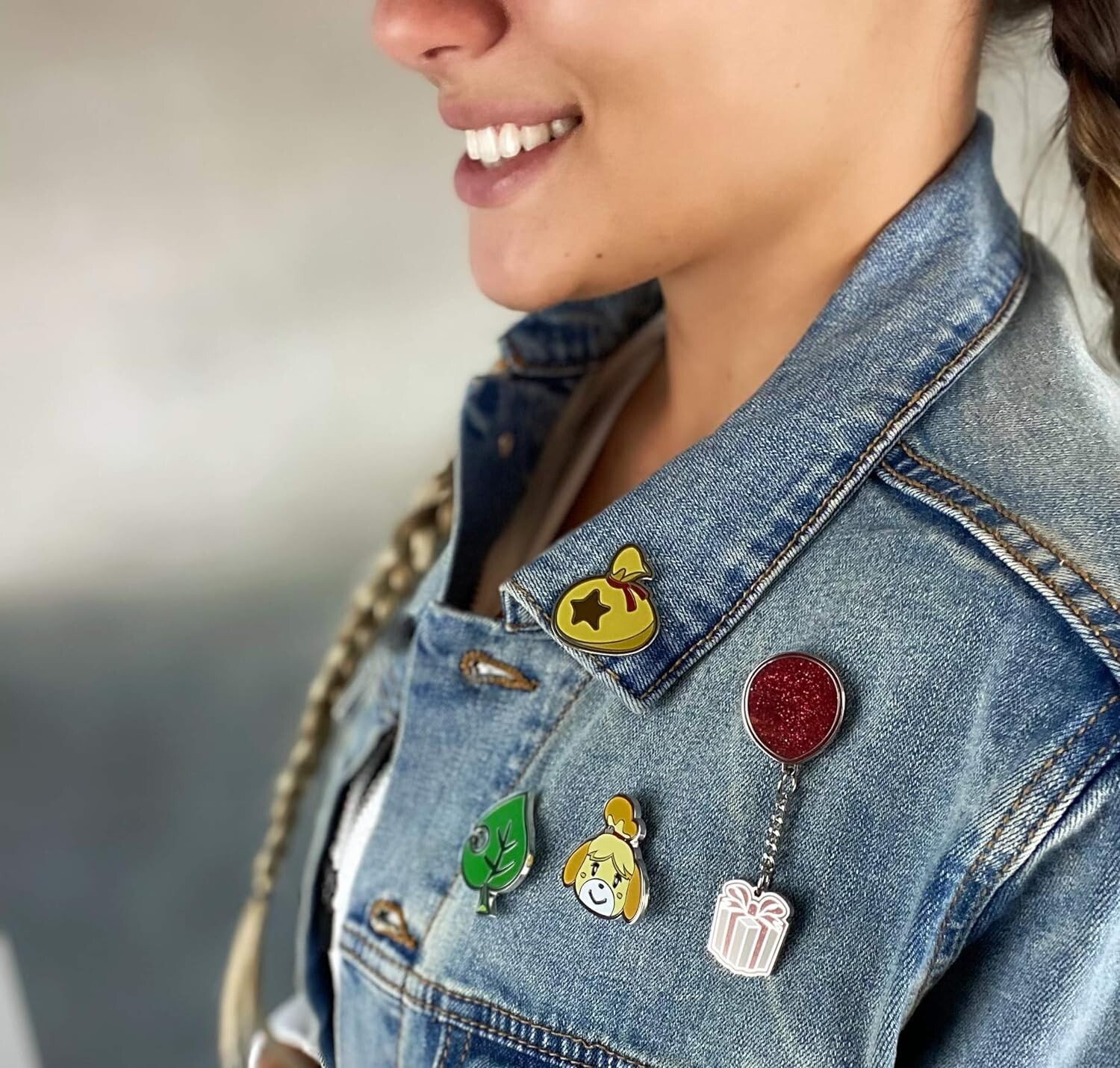 Controller Gear Authentic Nintendo Animal Crossing: Lapel Pins New 2 PACK