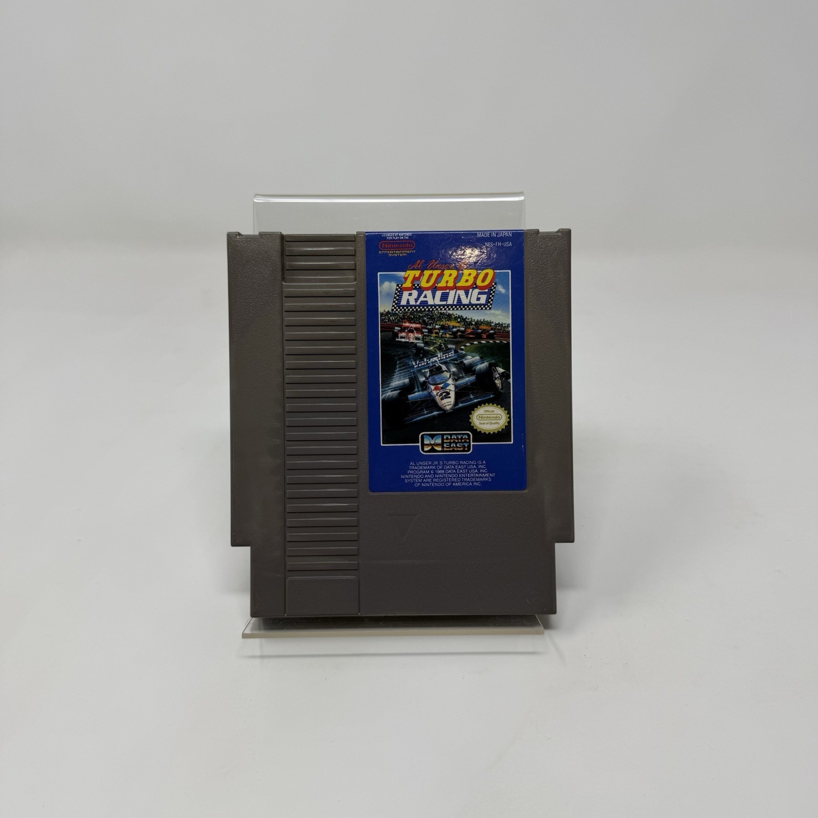 Al Unser Jr’s Turbo Racing Nintendo System NES Game Cartridge Tested 1990