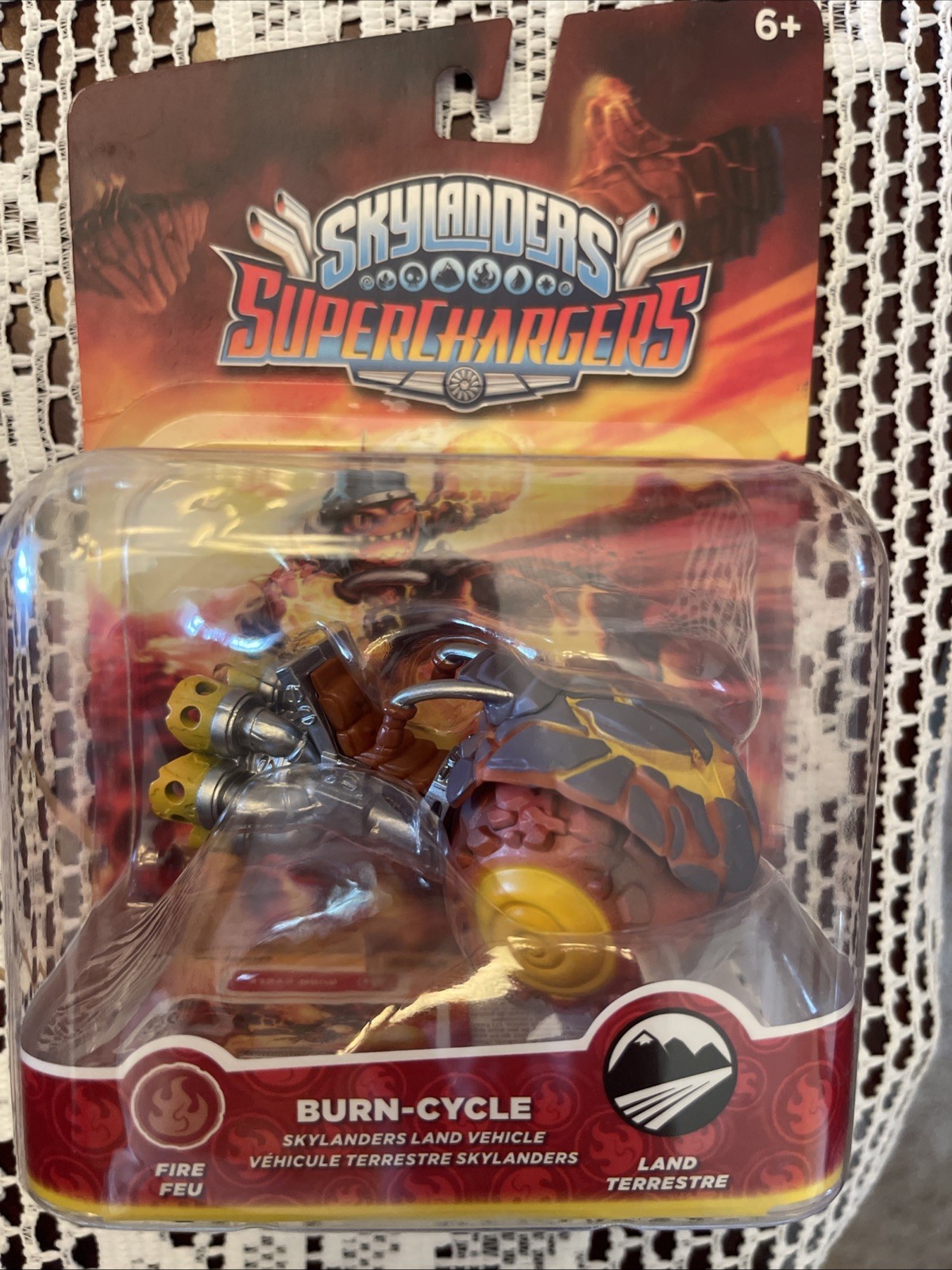 Skylanders SuperChargers: Vehicle Burn Cycle Character Pack (2015) Brand New