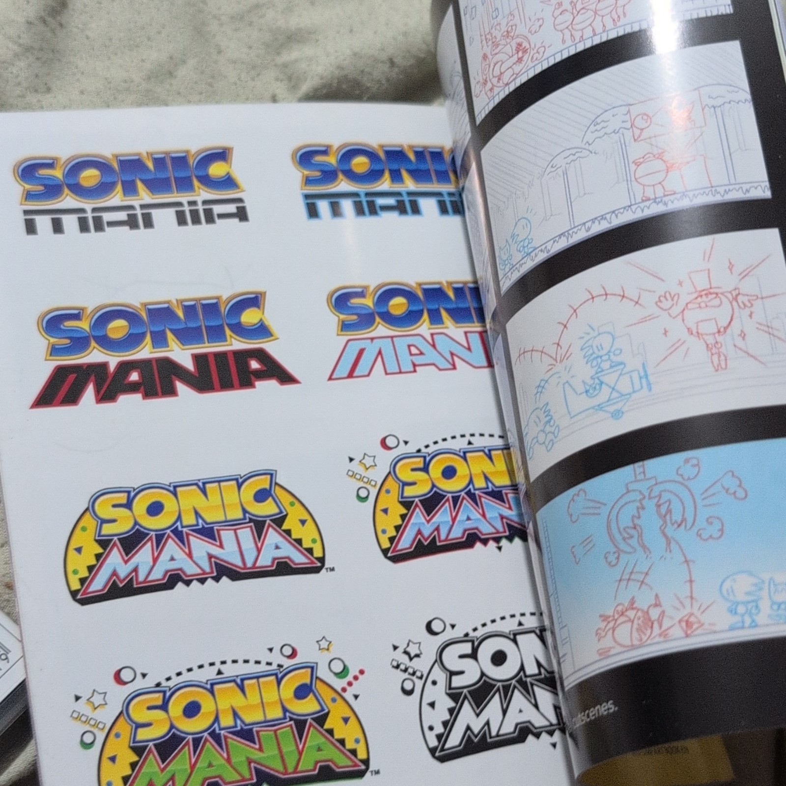 SEGA Sonic Mania Plus Nintendo Switch Platformer w/ Artbook & Original Case