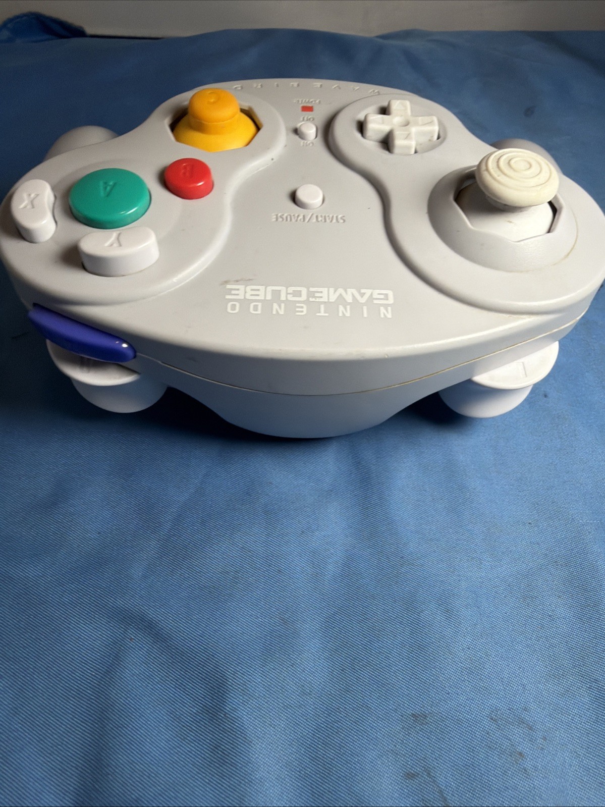 Nintendo WaveBird Wireless GameCube Controller Silver/Gray No Cover or receiver
