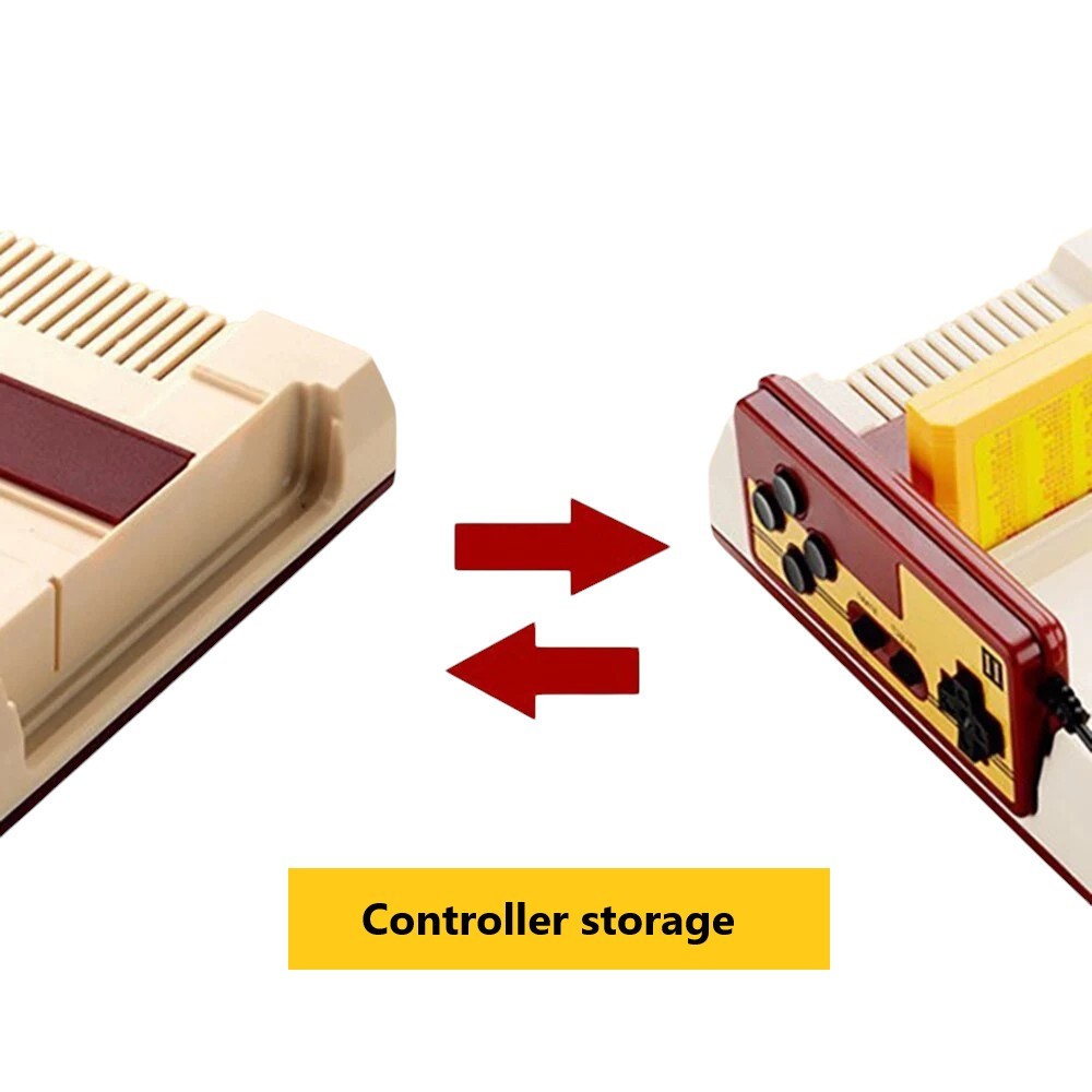8 Bit Retro FC Family Computer Compact Nintendo Video Game Console HDMI