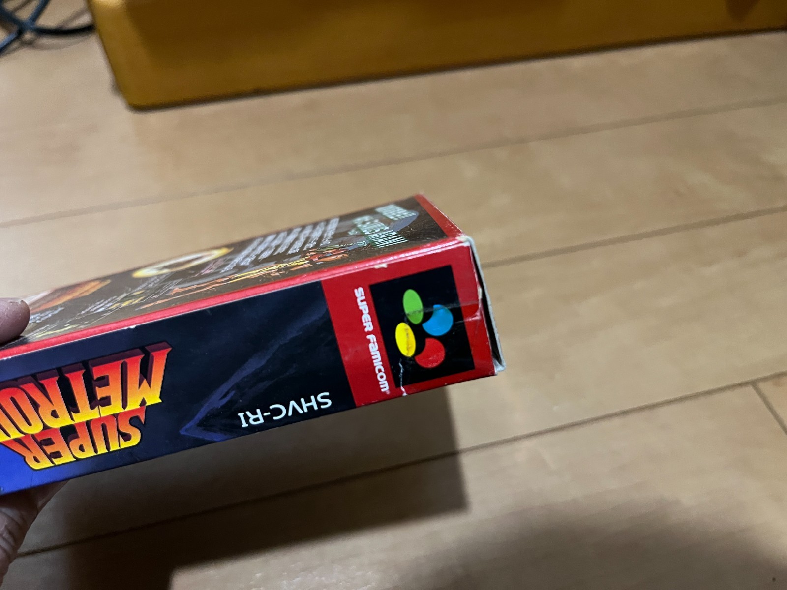 Super Metroid Japan Super Famicom SNES BOX and Manual