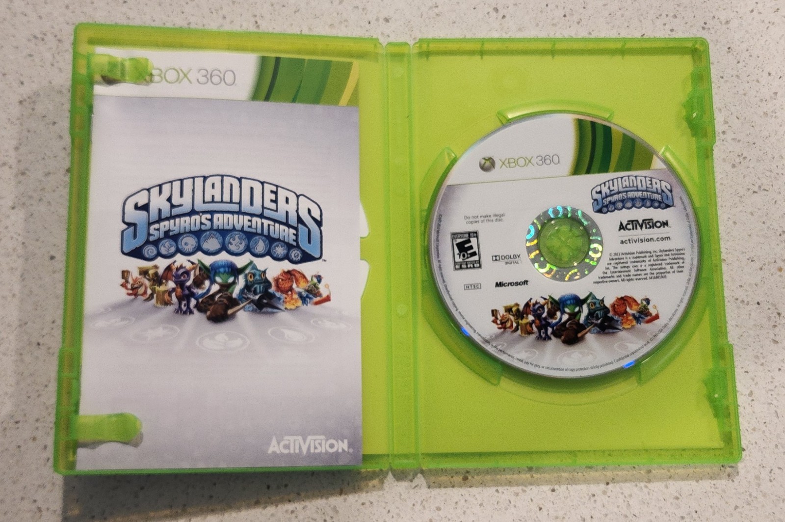 Xbox 360 Skylanders Spyros Adventure Lot 22 Figures, Game, Portal, Carrier…