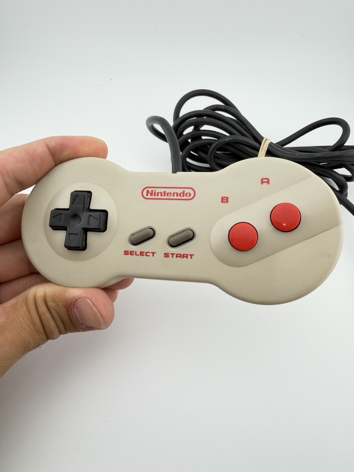 Authentic Nintendo NES Dogbone Controller NES-039 Genuine OEM TESTED