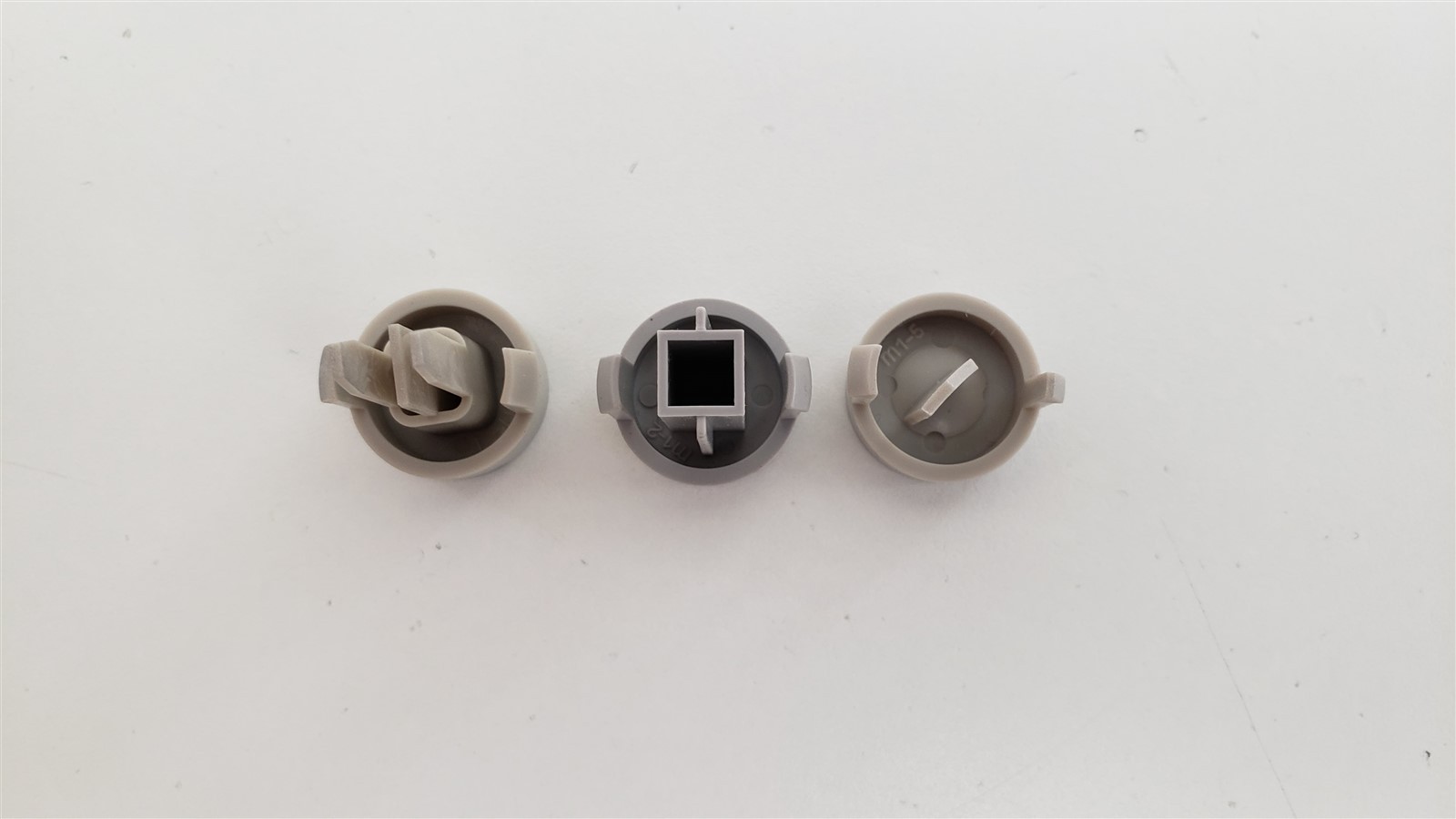 OEM Replacement Nintendo Gamecube – Power, Reset, Open Button Set Silver (3Pcs.)