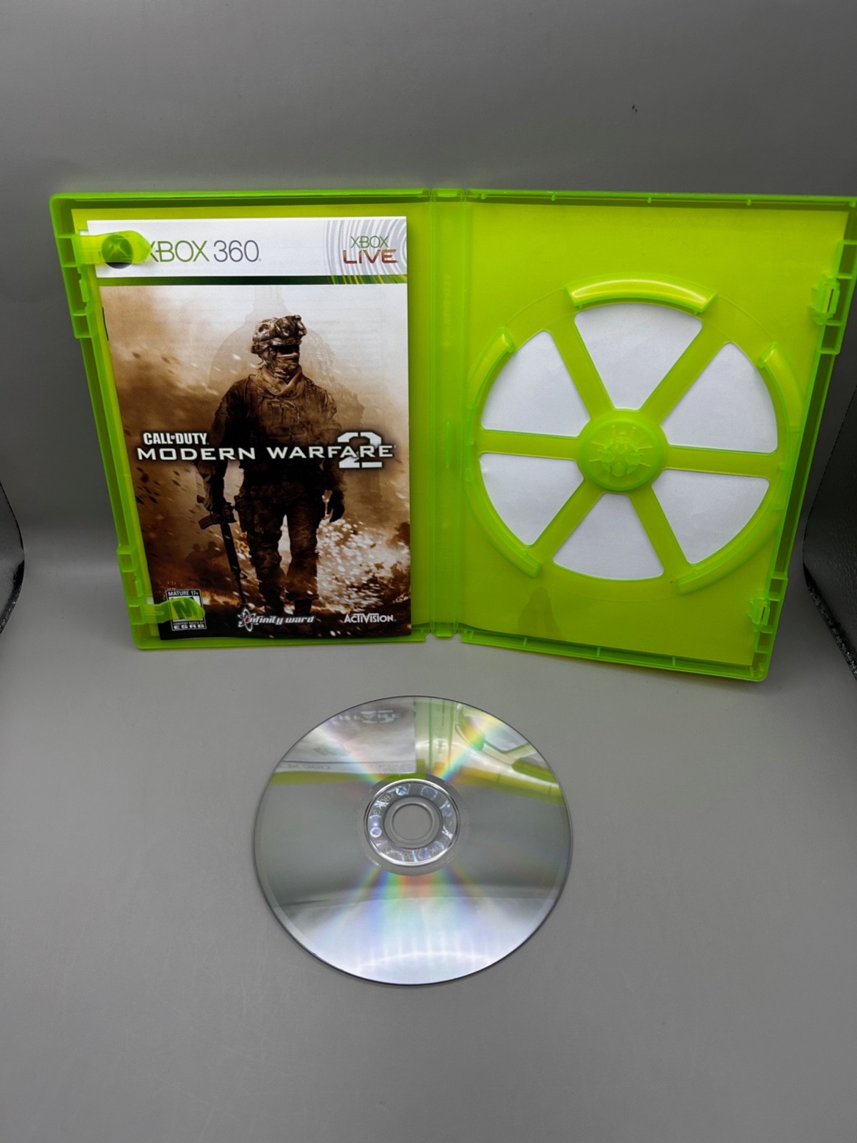 XBOX 360 Call of Duty Modern Warfare Bundle and Bonus Dog Tag – all Tested