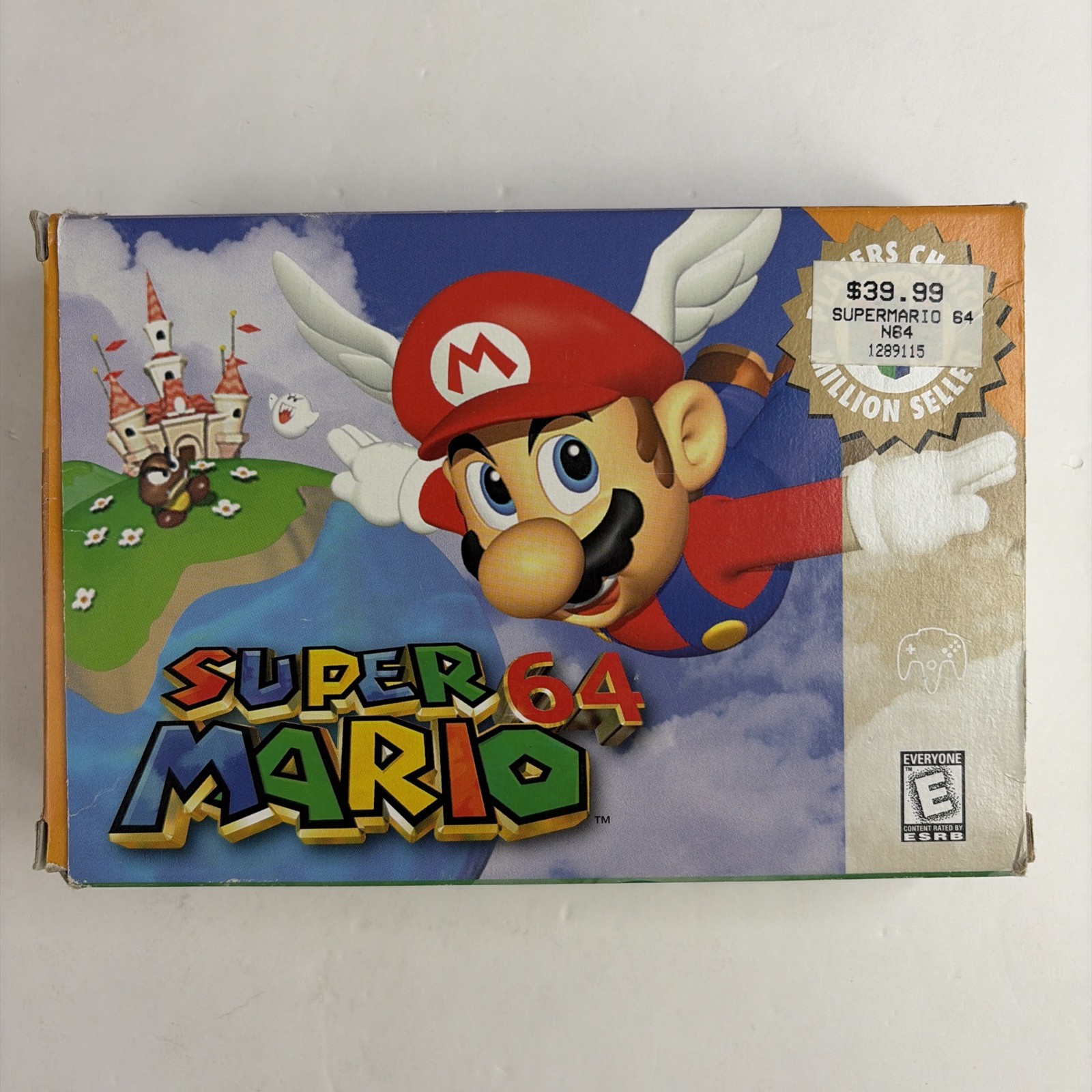 Super Mario 64 Nintendo 64 N64 In Original Box Authentic Tested