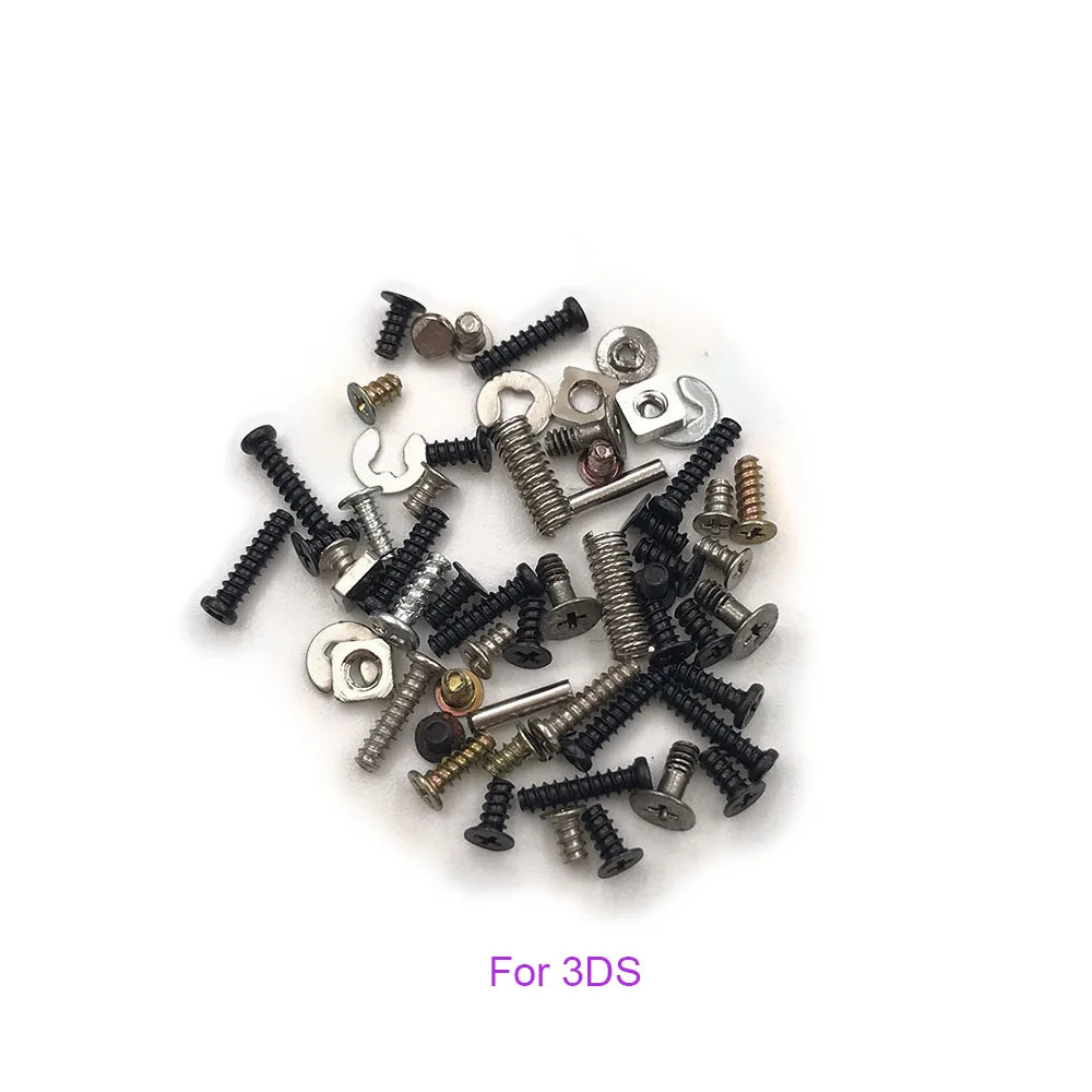 Full Set Screw Sets Replacement for Nintendo 3DS/3DS XL/NEW 3DS XL LL Screws