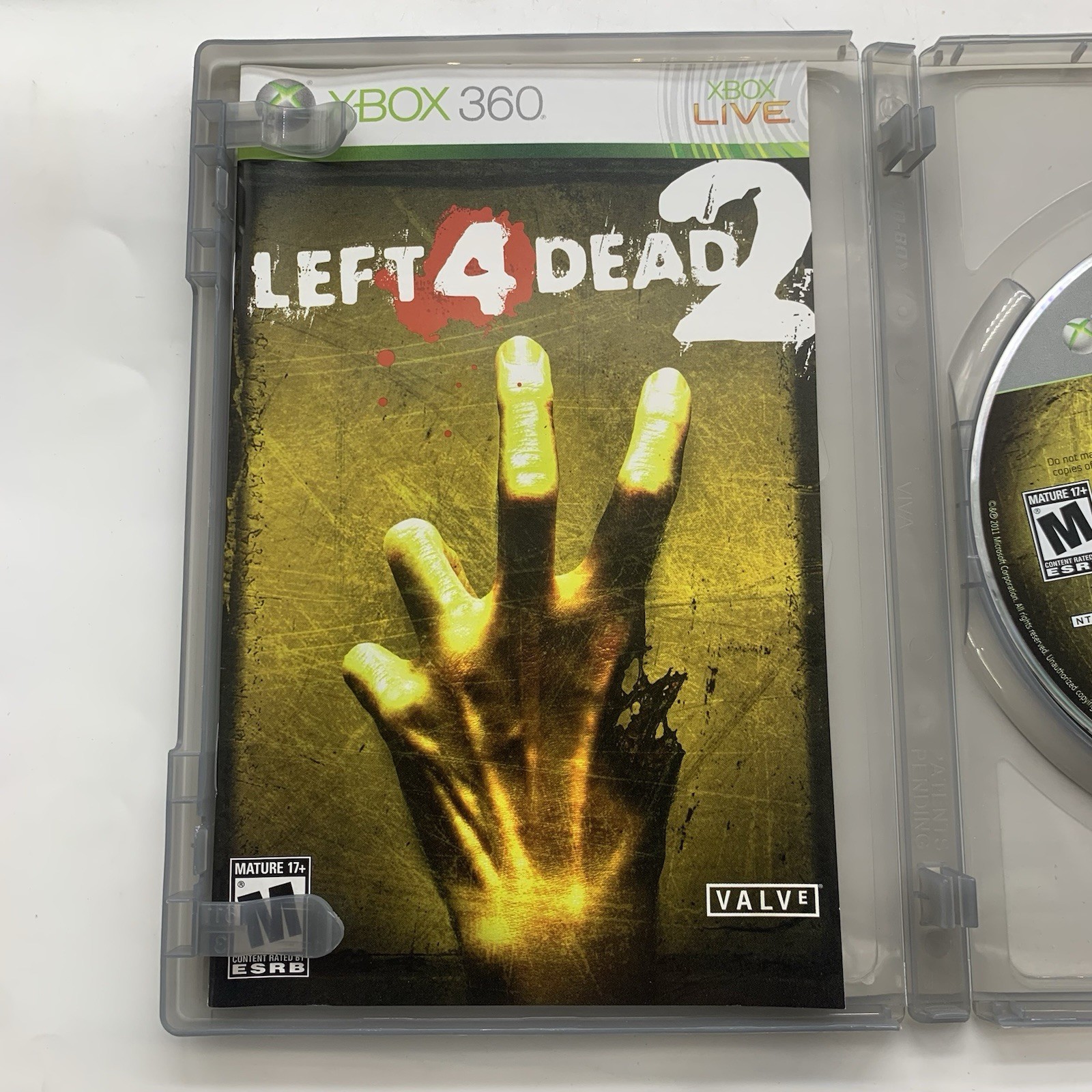 Left 4 Dead 2 – Xbox 360, 2009 | CIB | TESTED | Resurfaced | PLATINUM HITS