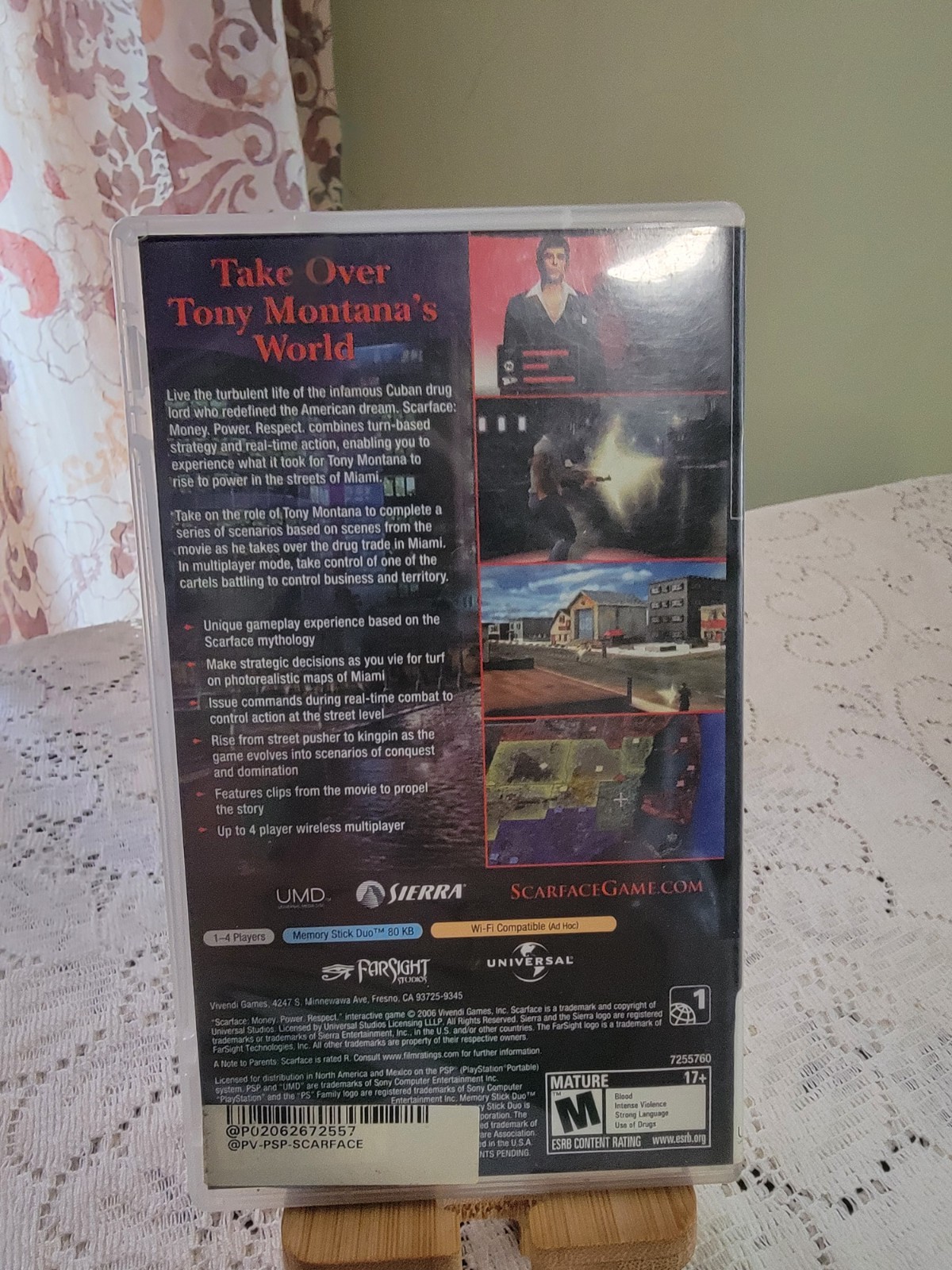 Scarface: Money. Power. Respect. (Sony PSP, 2006)