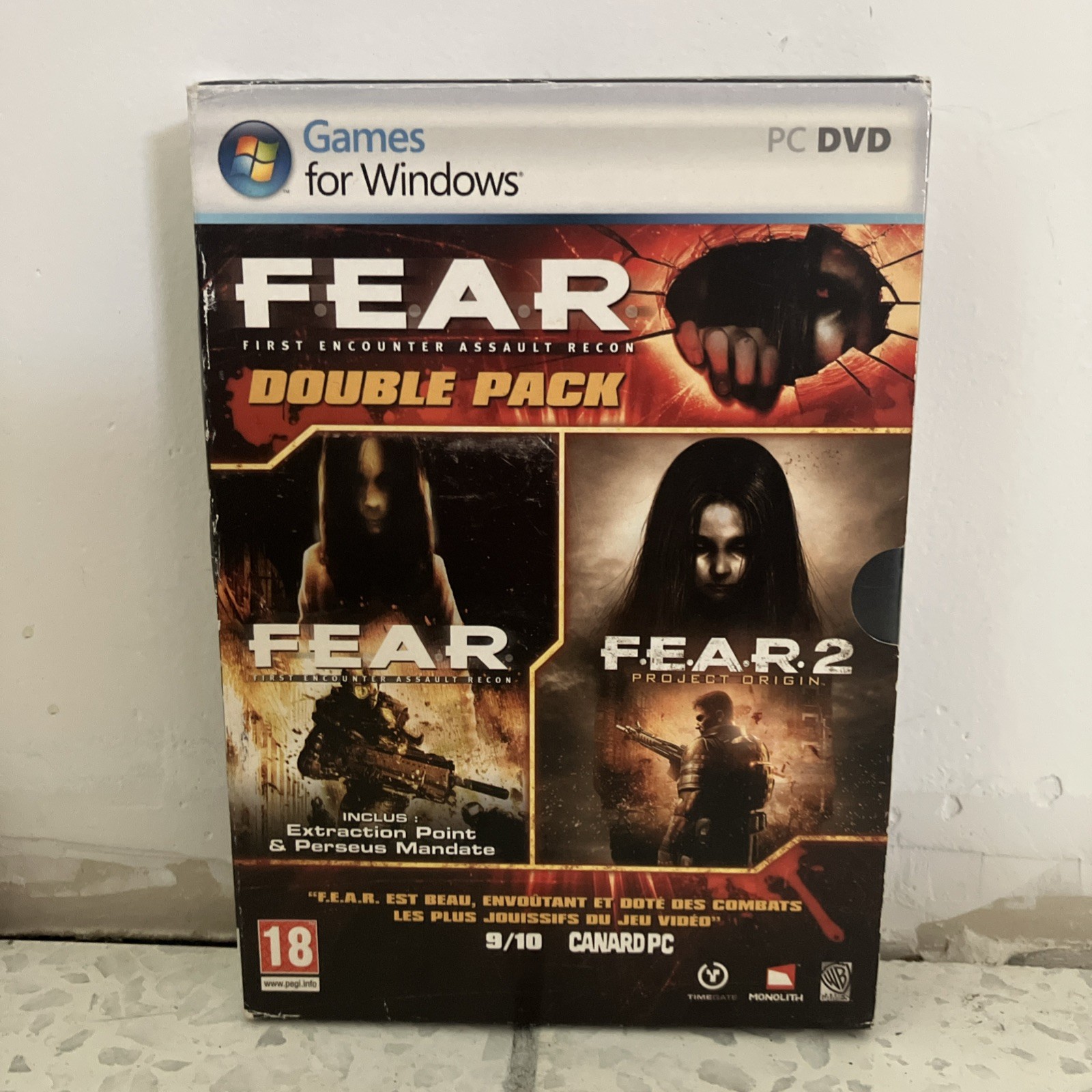 FEAR and FEAR 2 Bundle, Includes Extraction Point and Perseus Mandate, PC