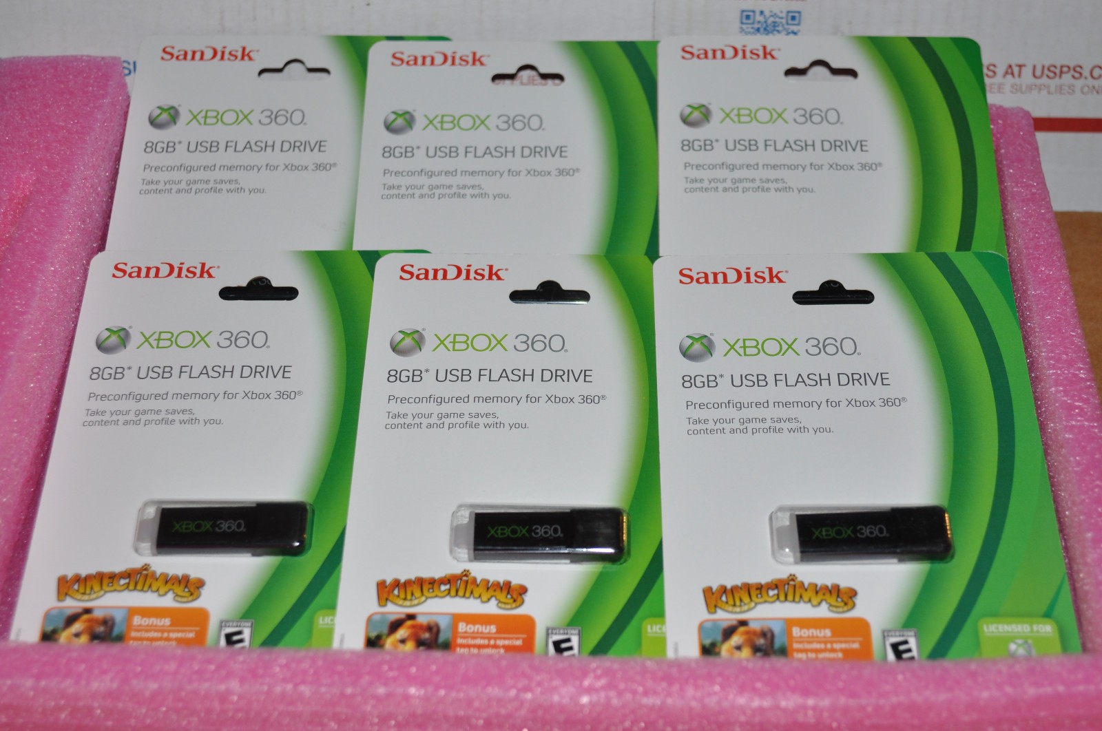 Brand New Xbox 360 8GB USB 2.0 Flash Drive SanDisk Official Microsoft Licensed