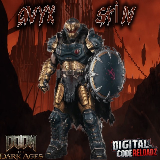 Doom : The Dark Ages | Revelations – Slayer ONYX Skin 🛡 INSTANT 🛡 Exclusive