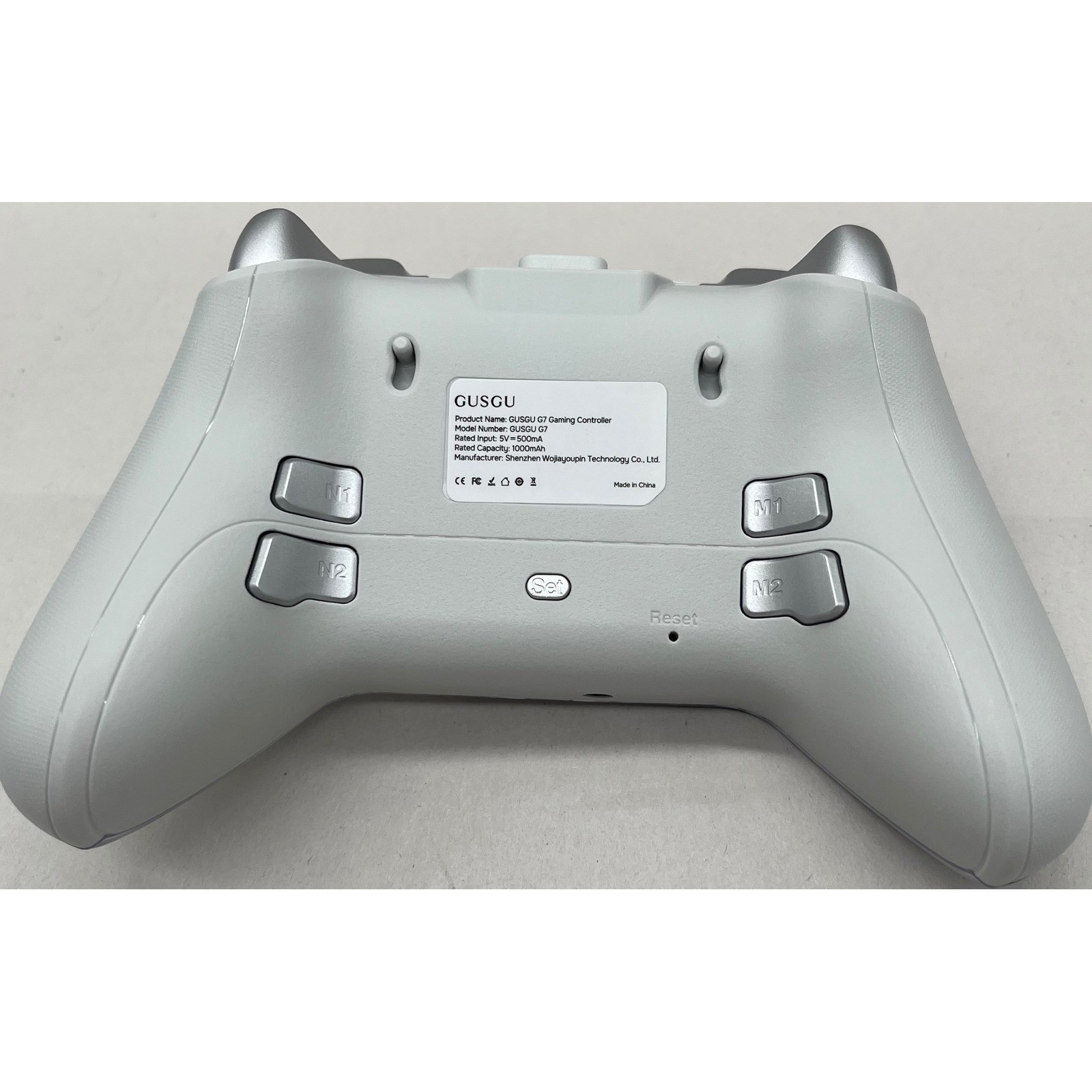 GUSGU G7 Wireless Gaming Controller Hall Effect Screen RGB Android iOS PC Gray