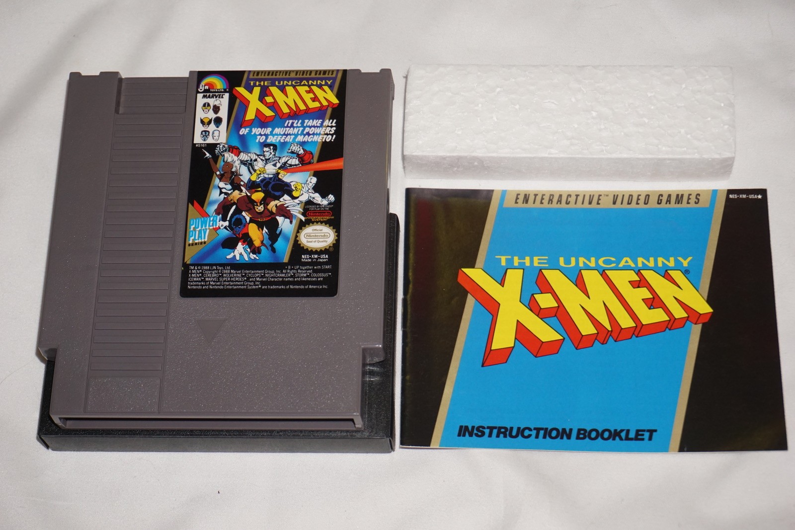 X-Men Uncanny (Nintendo NES) Complete in Box CIB