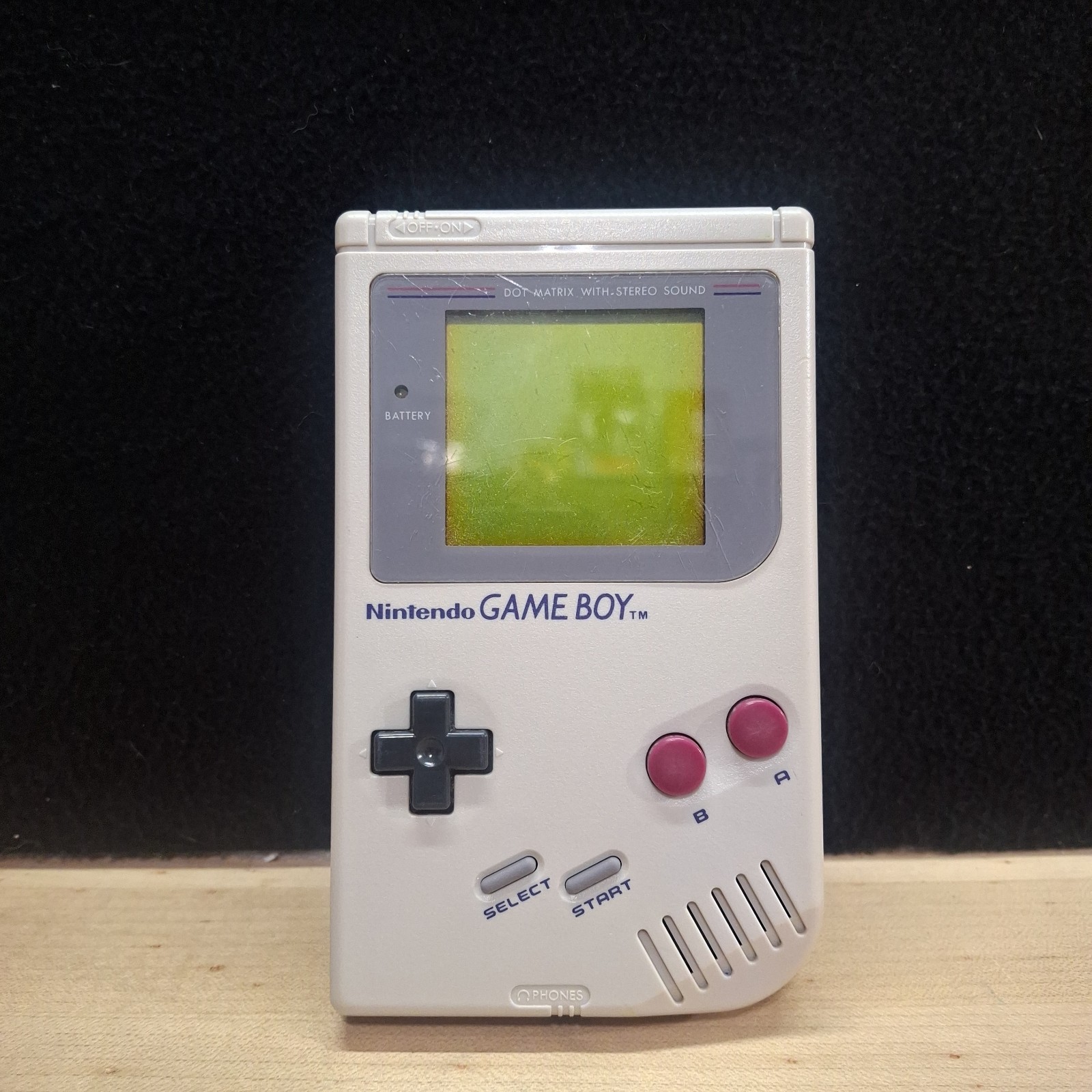 Nintendo Game Boy DMG-01 Handheld System Gray Does Not Power On No Battery Cover