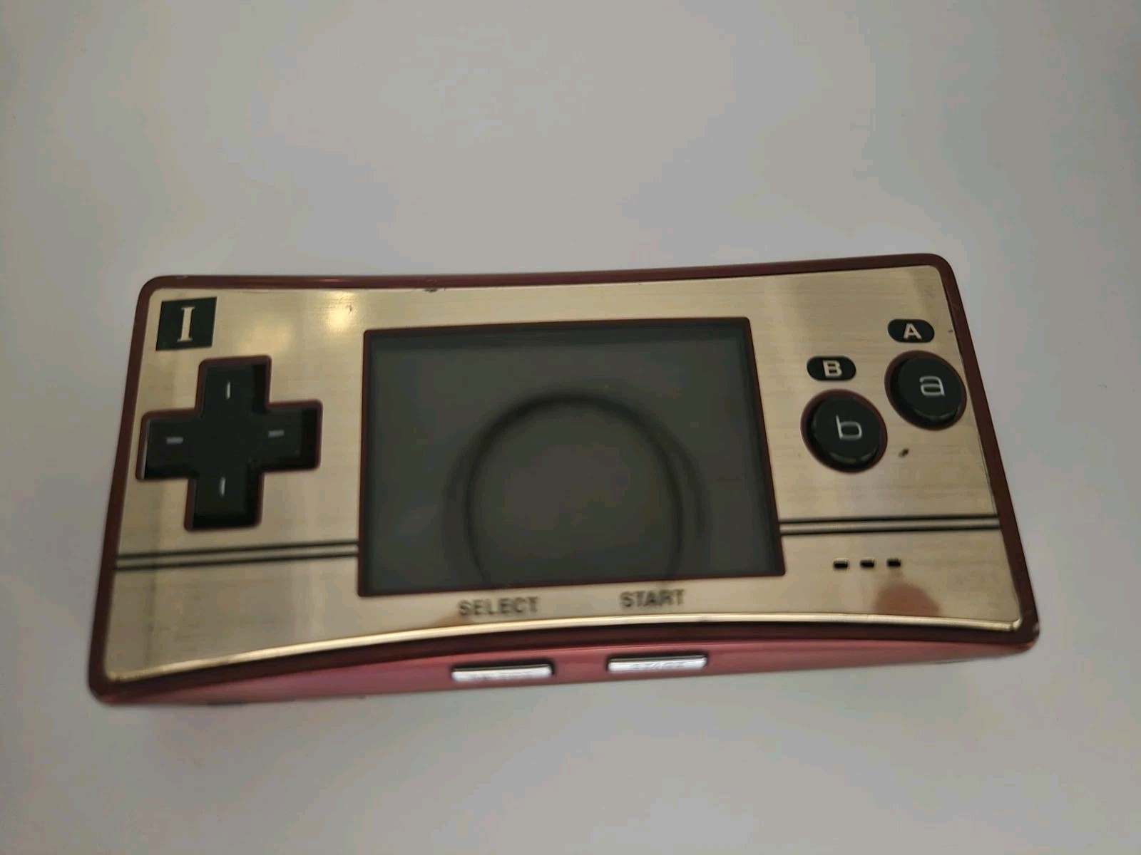 Nintendo Game Boy Micro – 20th Anniversary Edition Handheld System – Gold/Red
