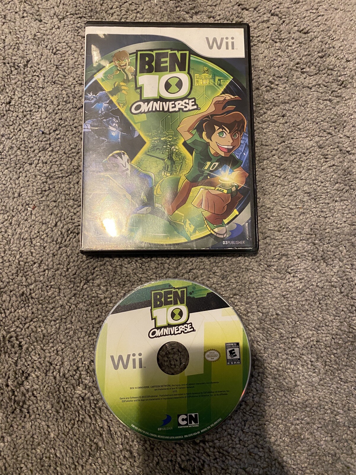 Ben 10: Omniverse (Nintendo Wii, 2012) Game + Case Free Shipping!