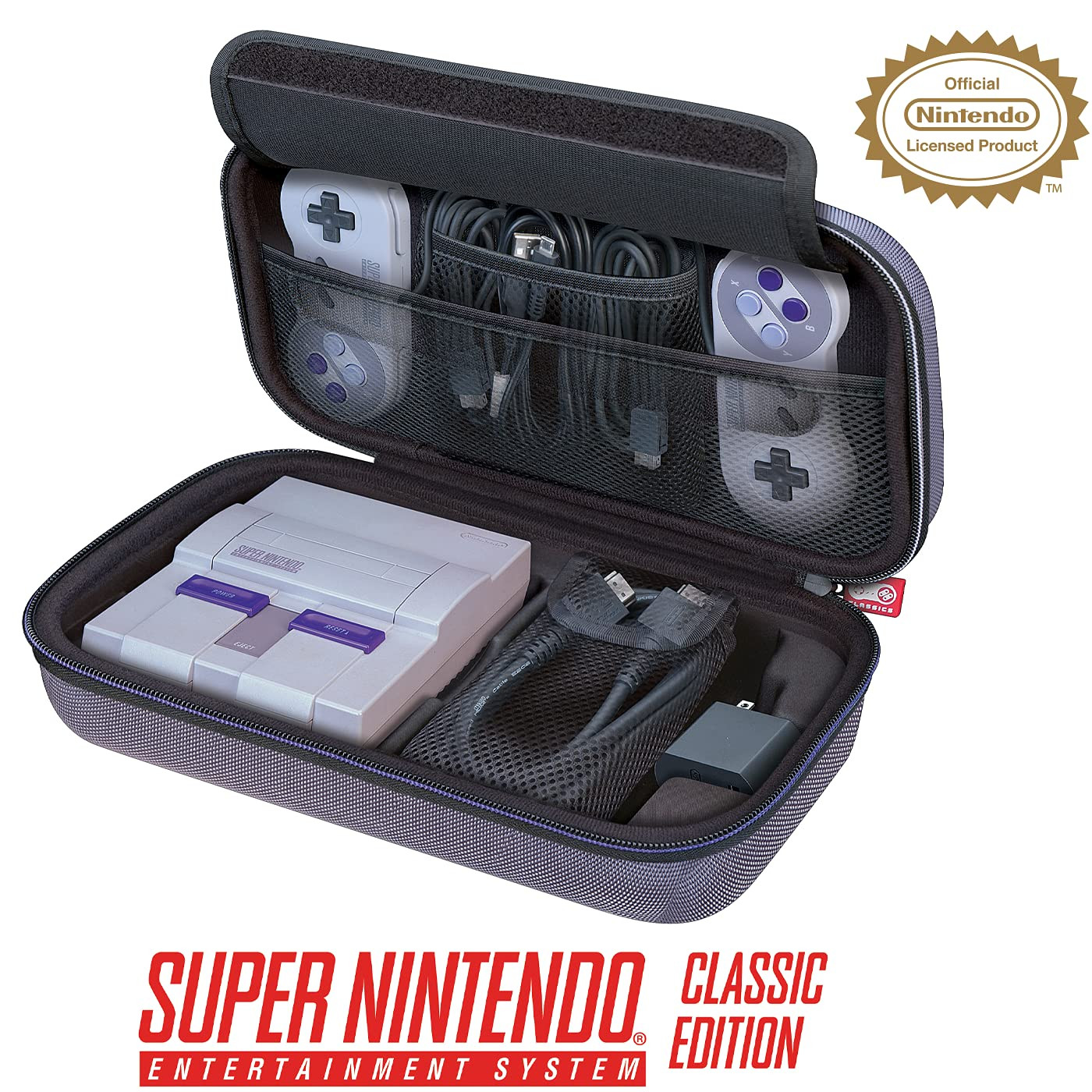 Officially Licensed Nintendo Super Nintendo Classic Entertainment System Carryin
