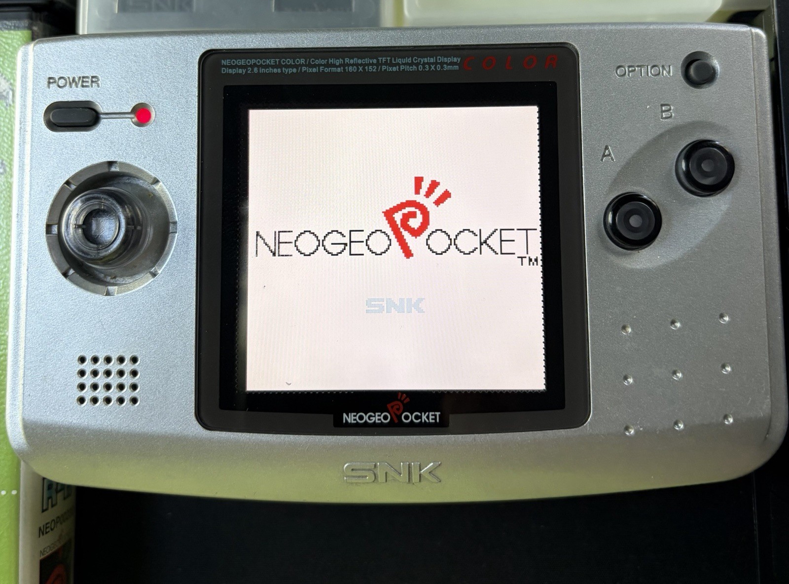 SNK Neo Geo Pocket Color System Console IPS Mod Screen