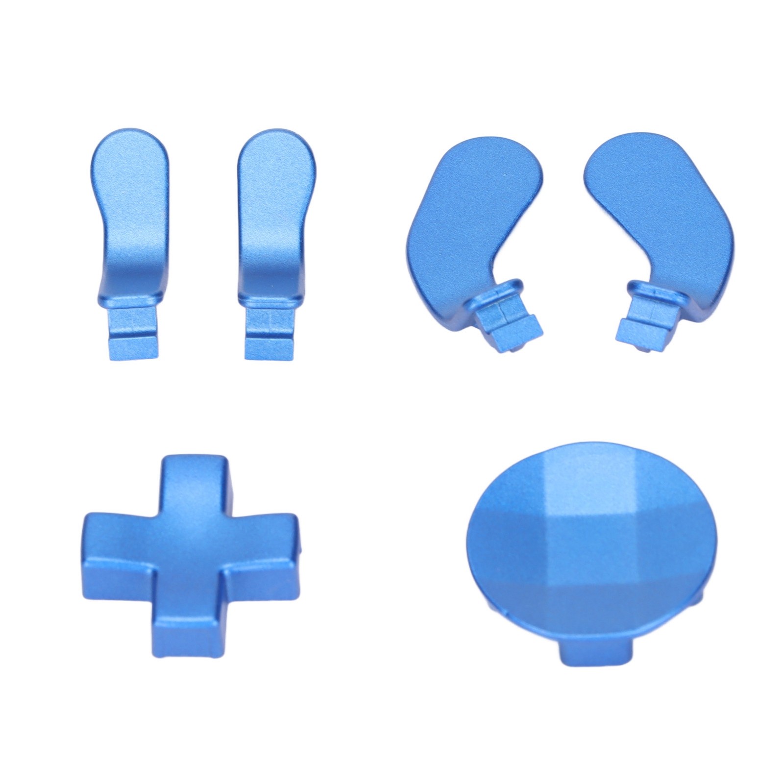 Stainless Steel Metal D Pads Paddles Replacement Controller Accessories For CKPF