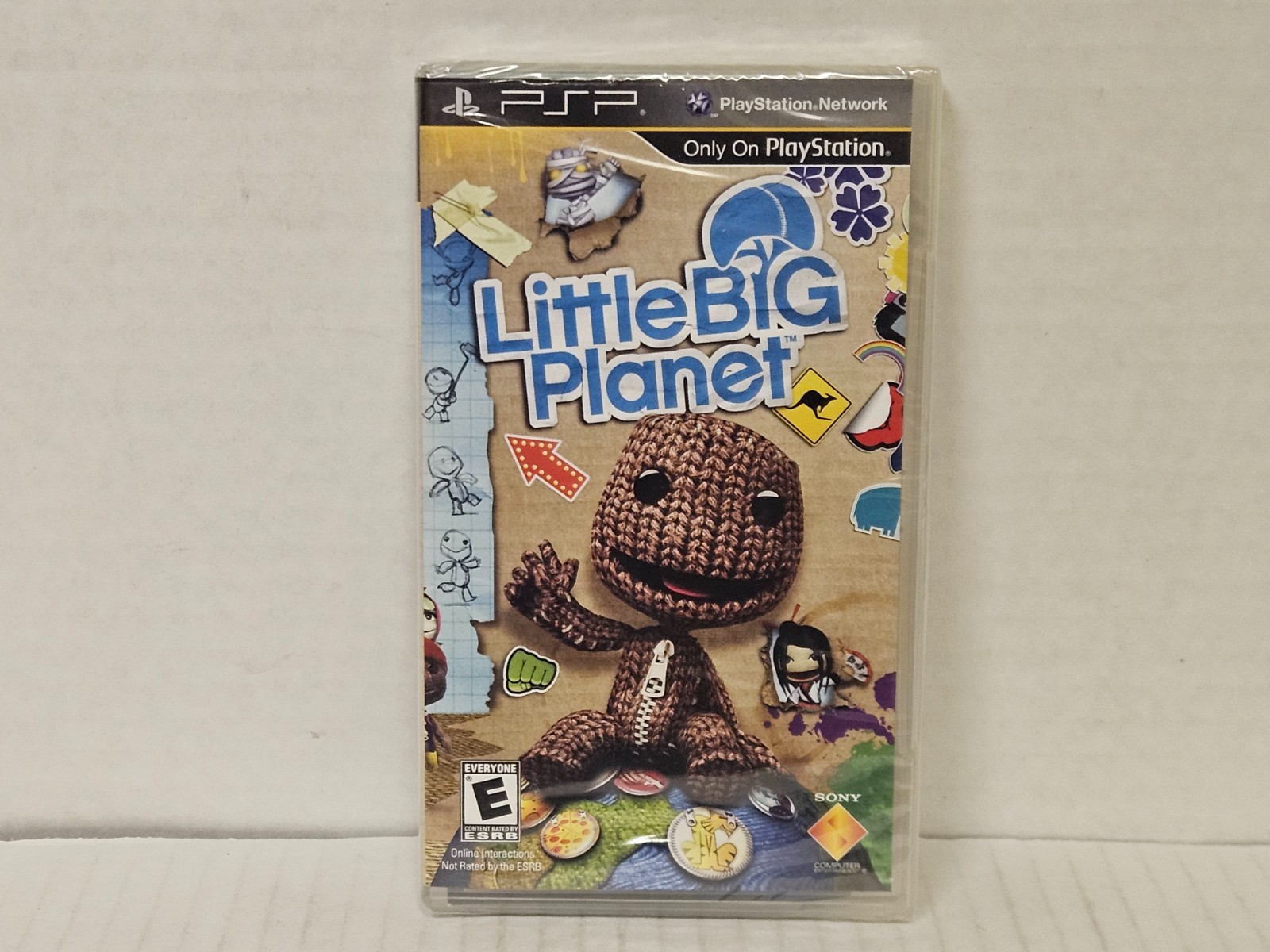 NEW PSP LittleBigPlanet (Sony PlayStation Portable, 2009) Black Label Sealed